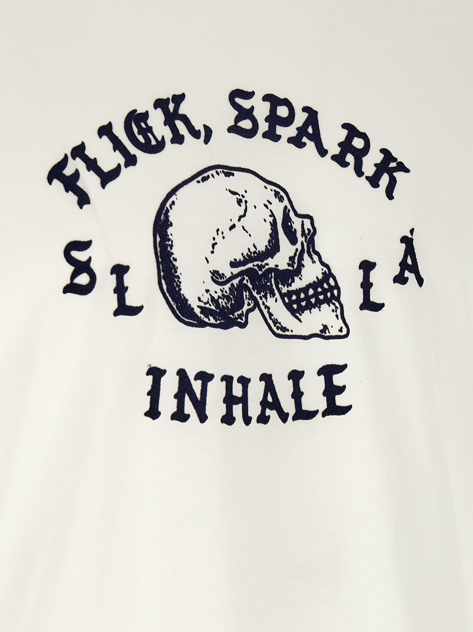 'Flick, Spark, Inhale Ringer' T-shirt - мініатюра 4