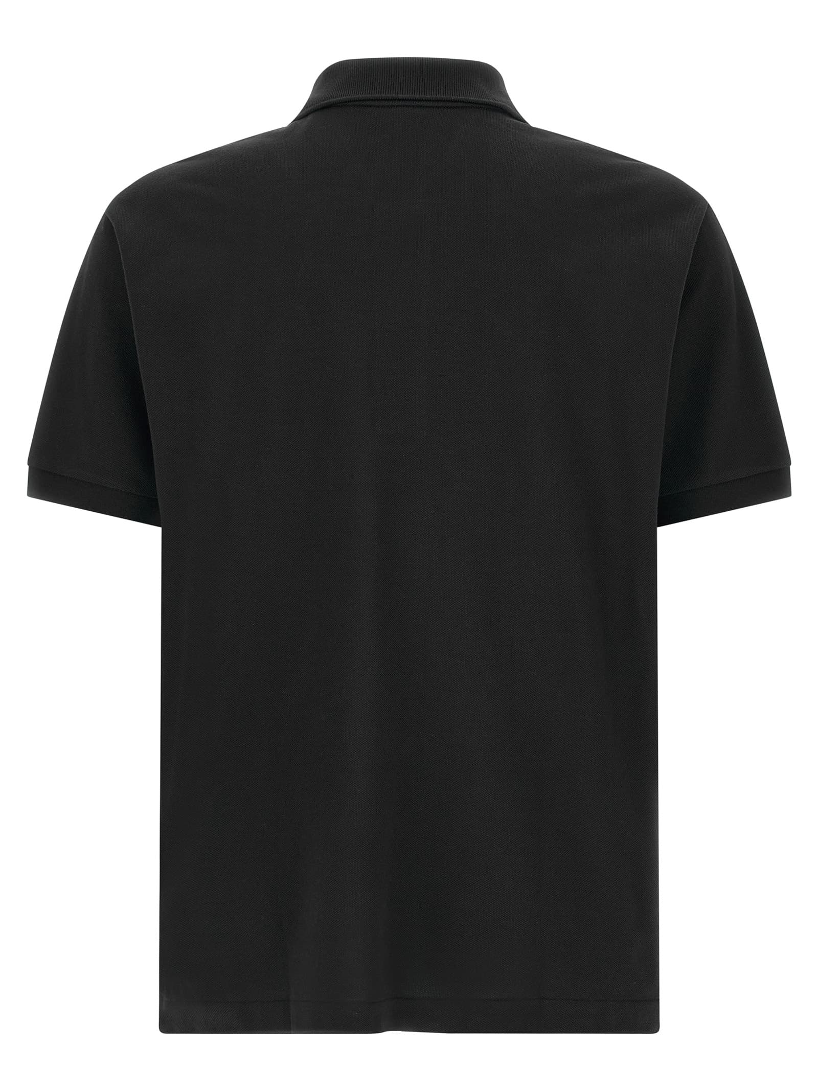 Logo patch polo shirt - мініатюра 2