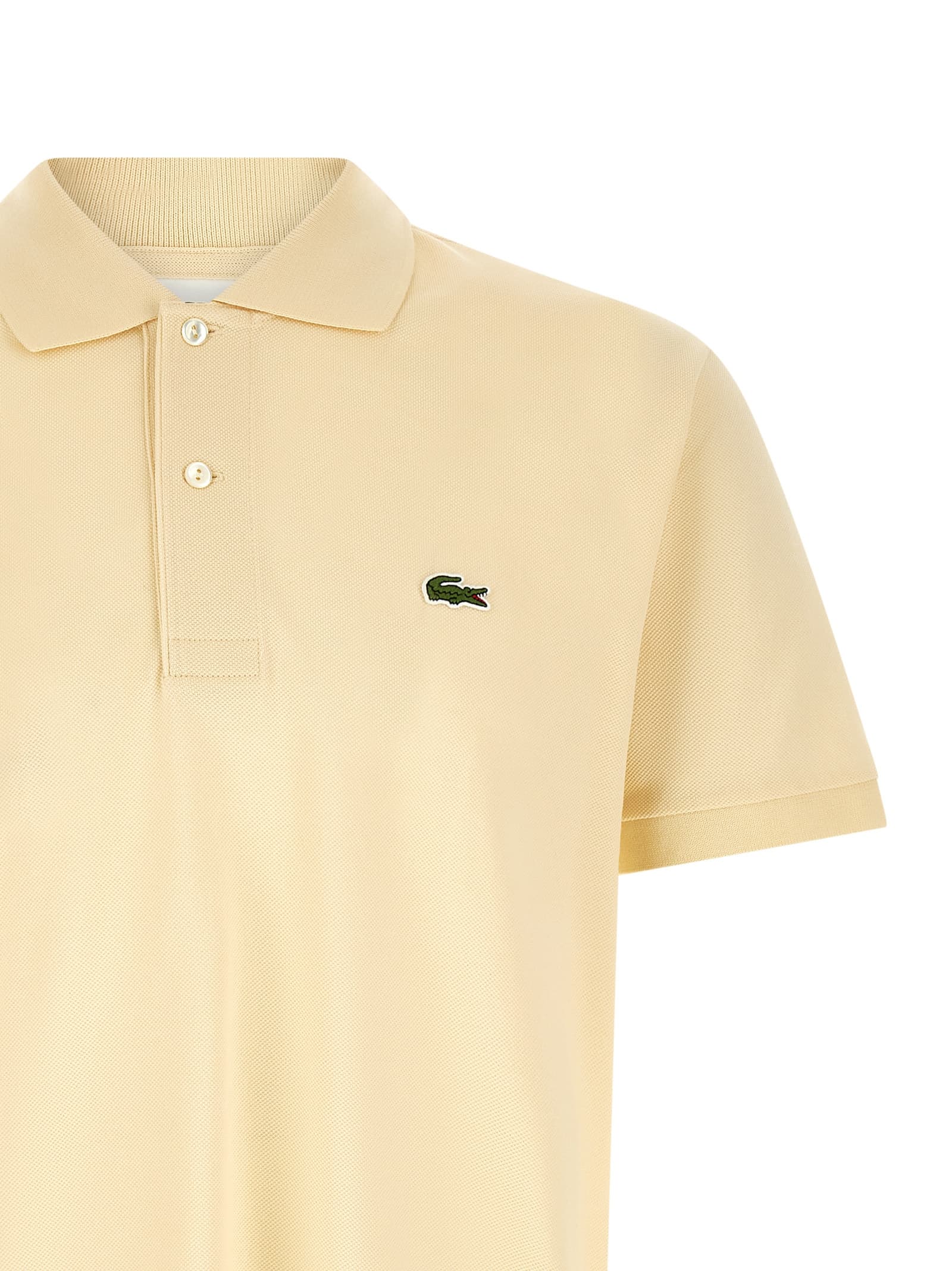Logo patch polo shirt - мініатюра 3