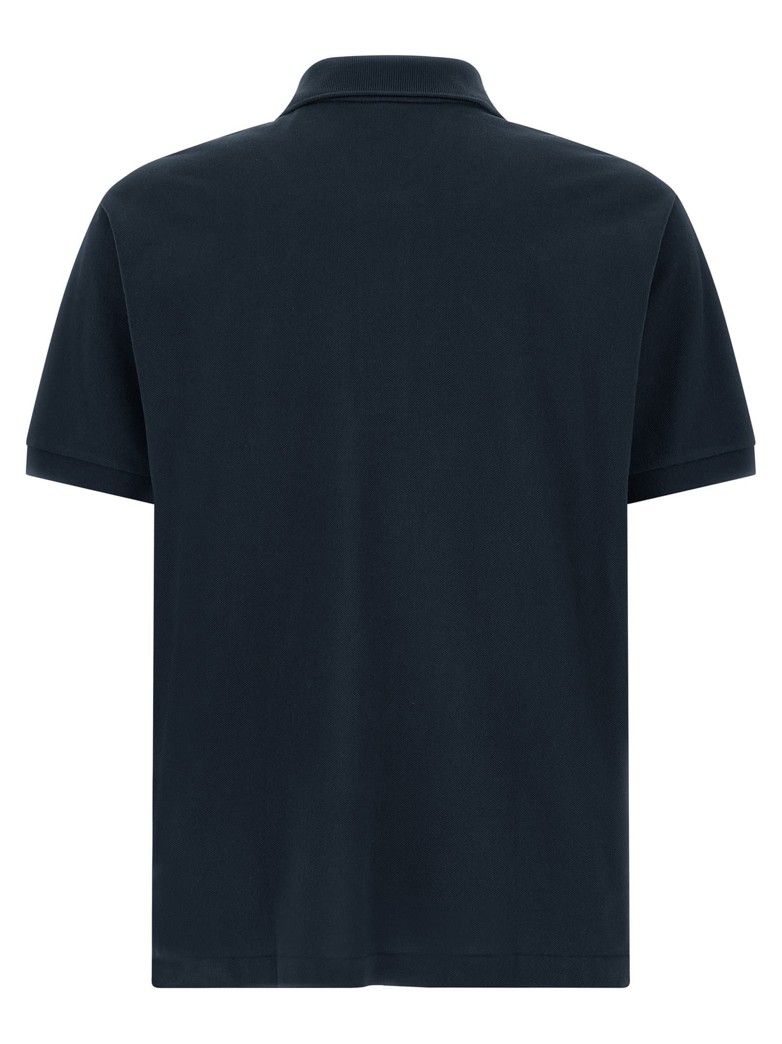 Logo patch polo shirt - мініатюра 2