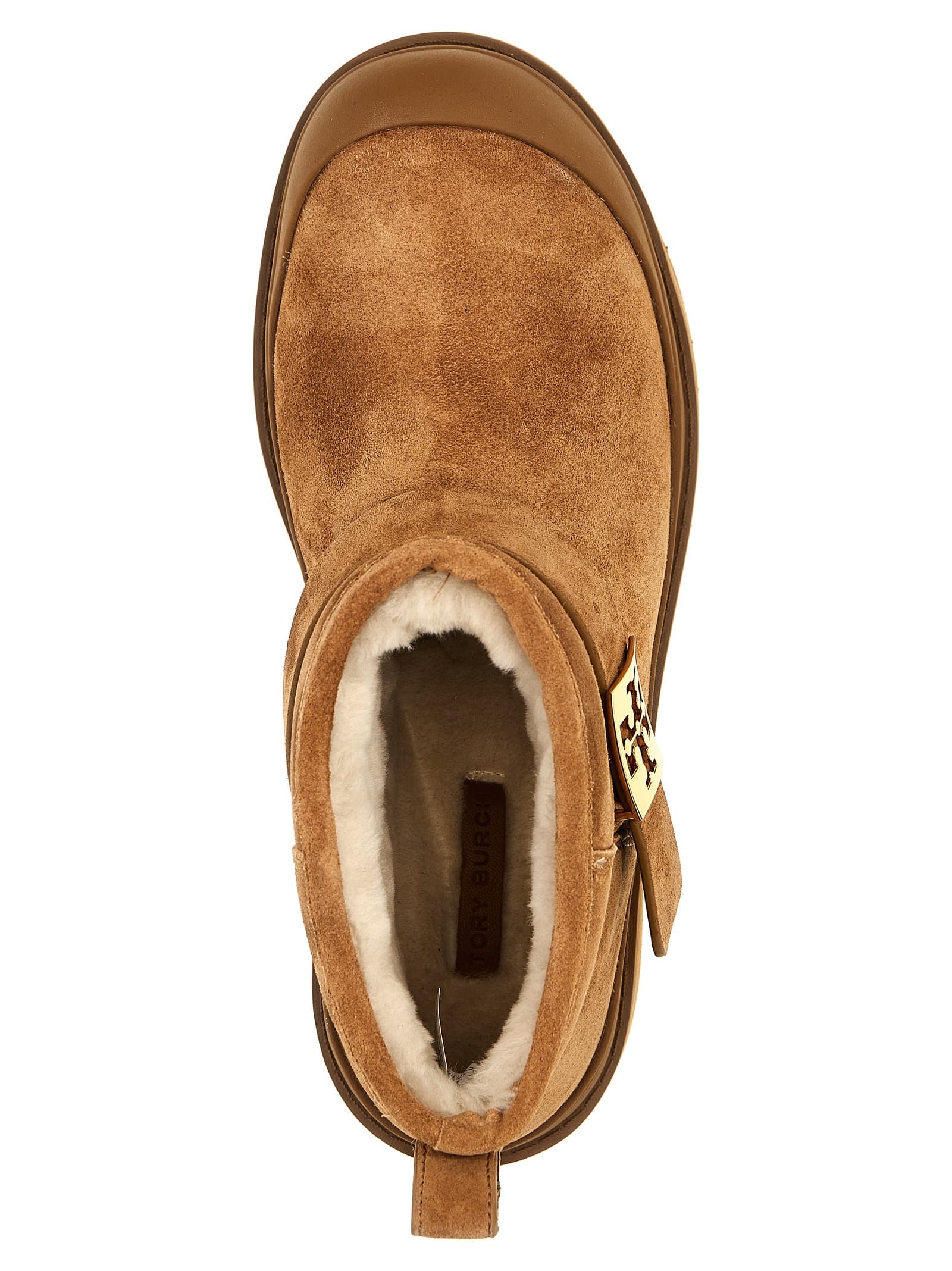 'Mellow Shearling Platform' ankle boots - мініатюра 4