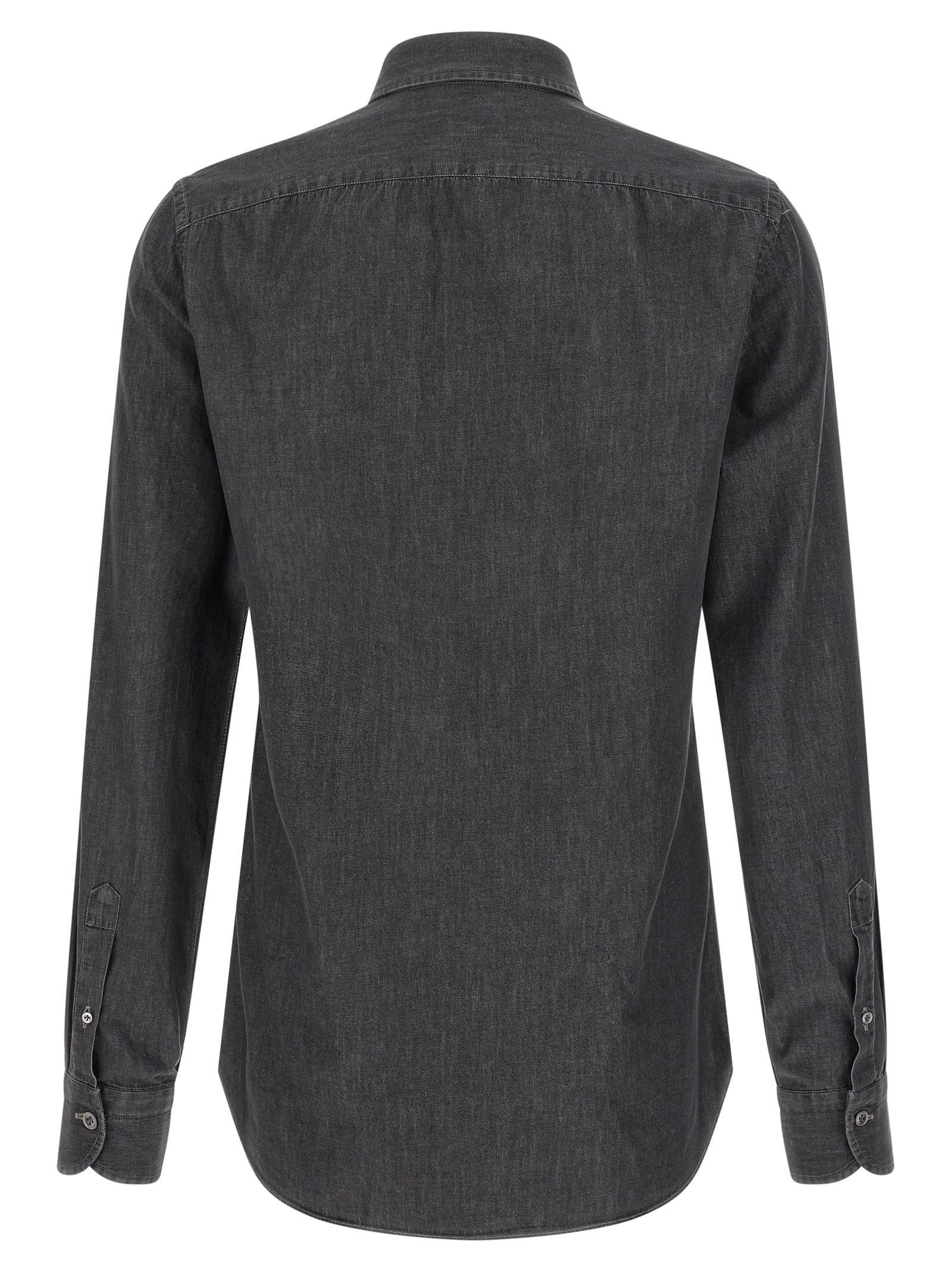 'Napoli' denim shirt - мініатюра 2