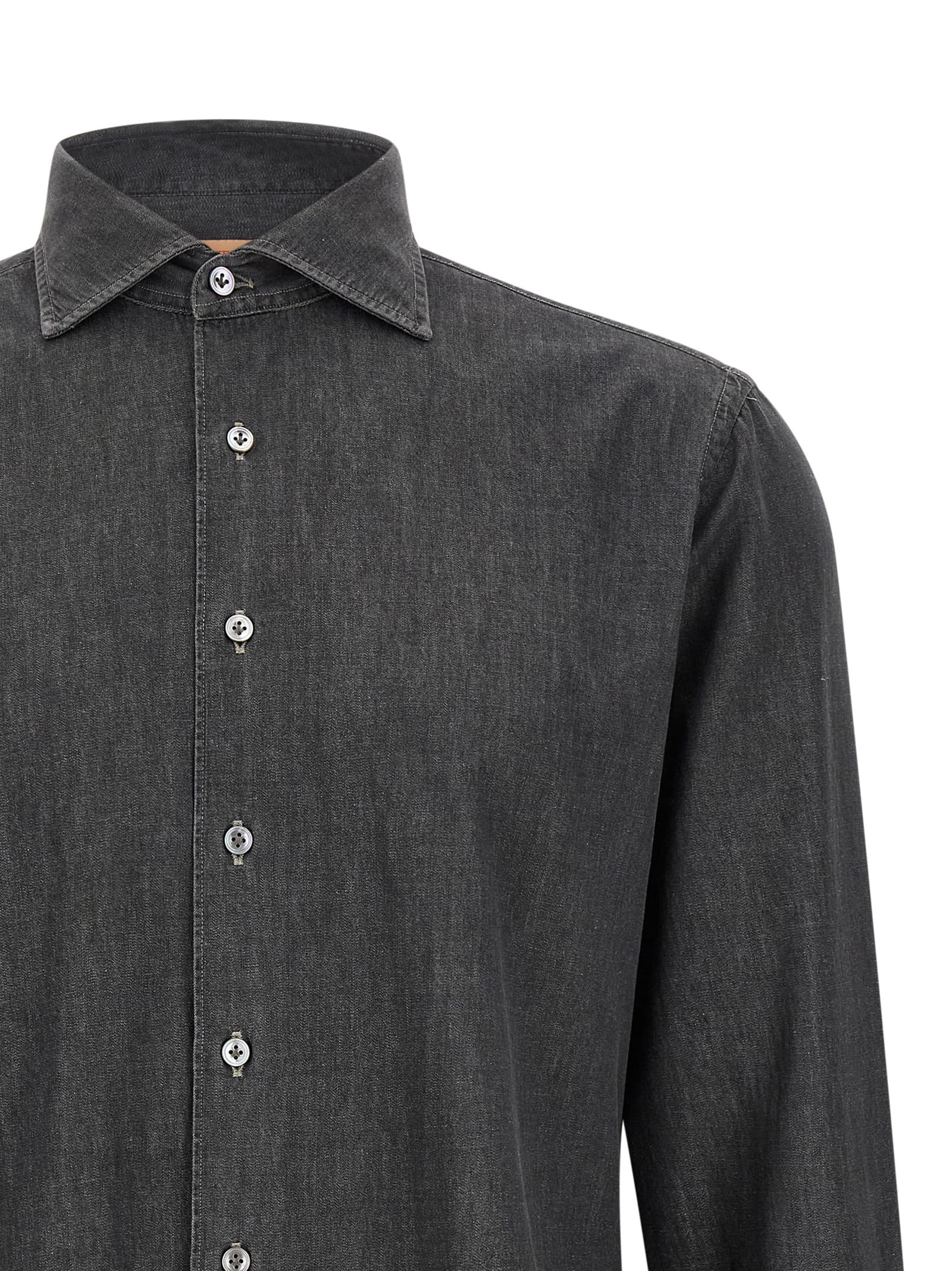 'Napoli' denim shirt - мініатюра 3