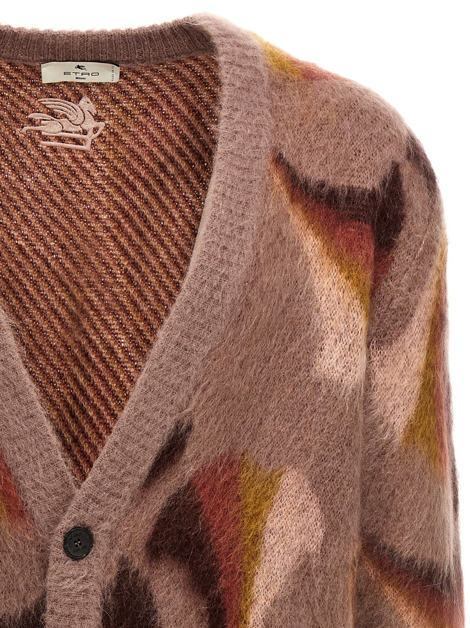 Patterned cardigan - мініатюра 3