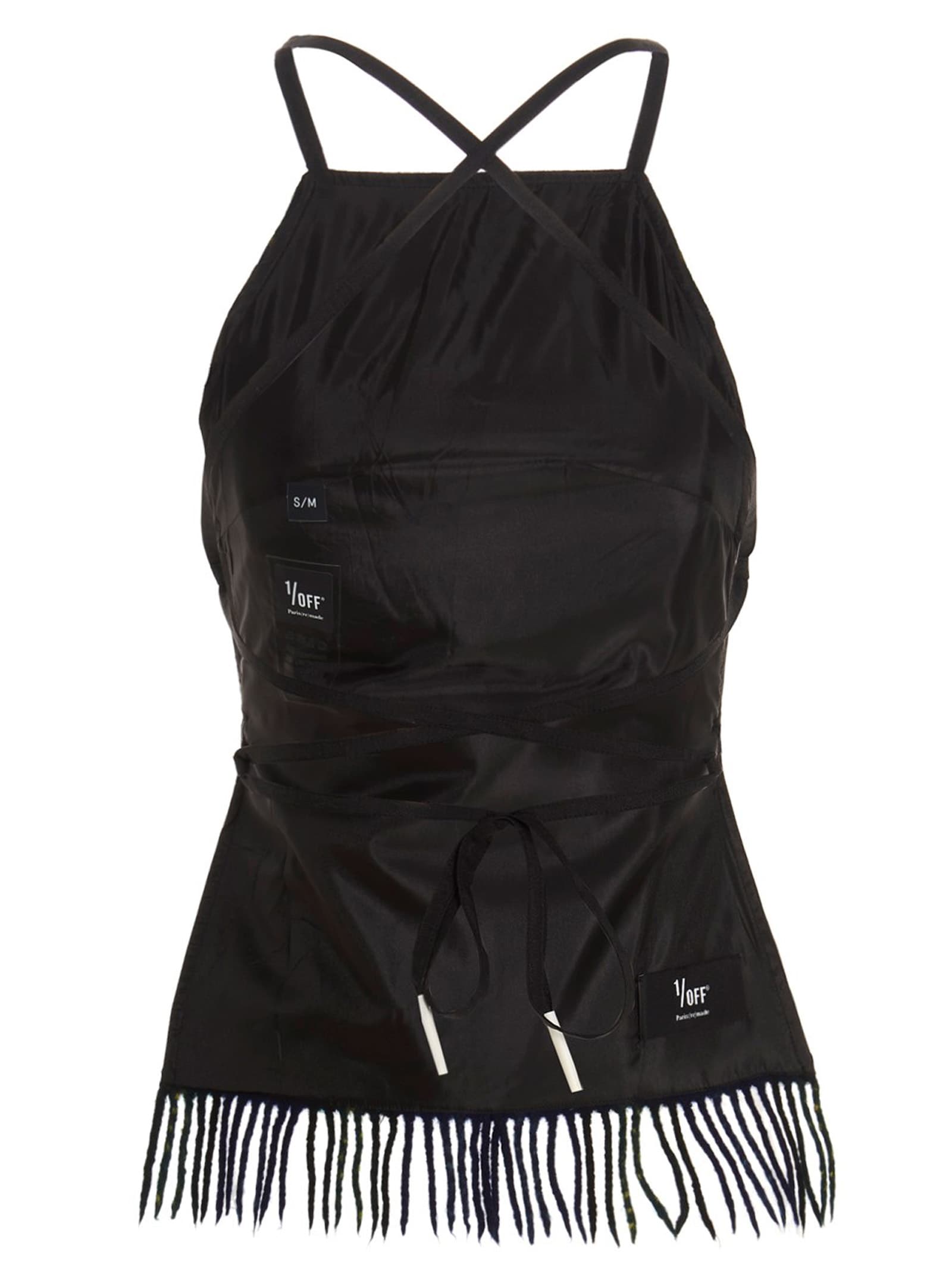 'Checked scarf' top - мініатюра 2