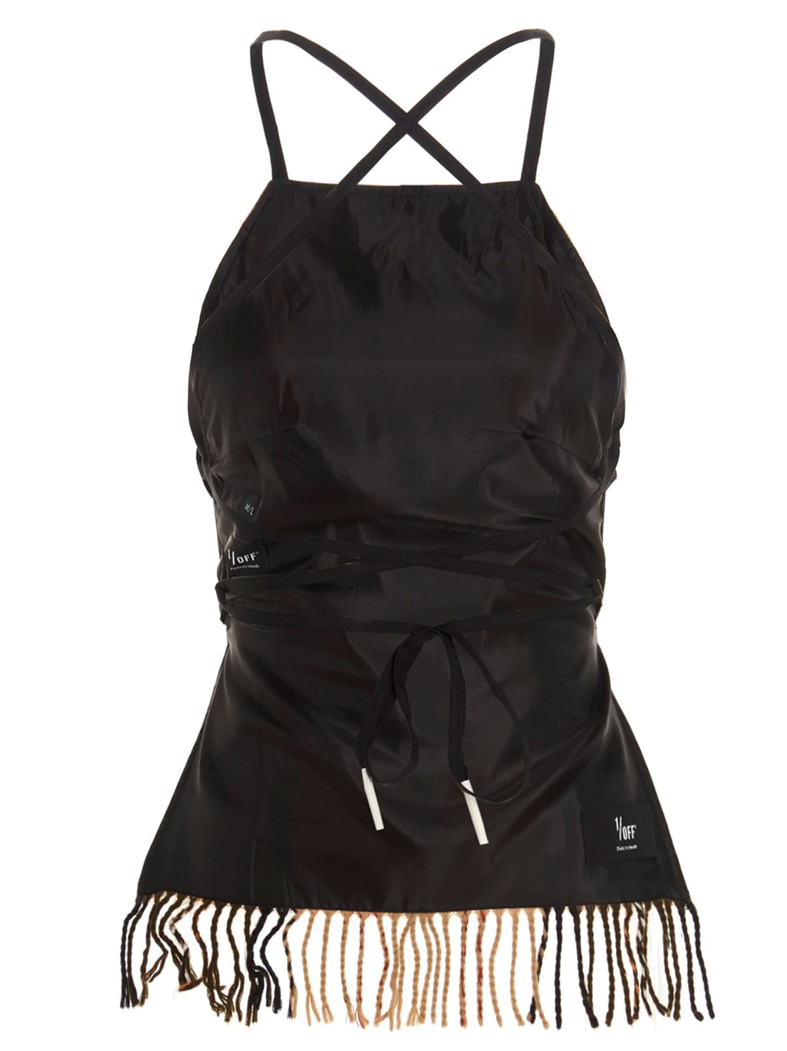 'Checked scarf' top - мініатюра 4