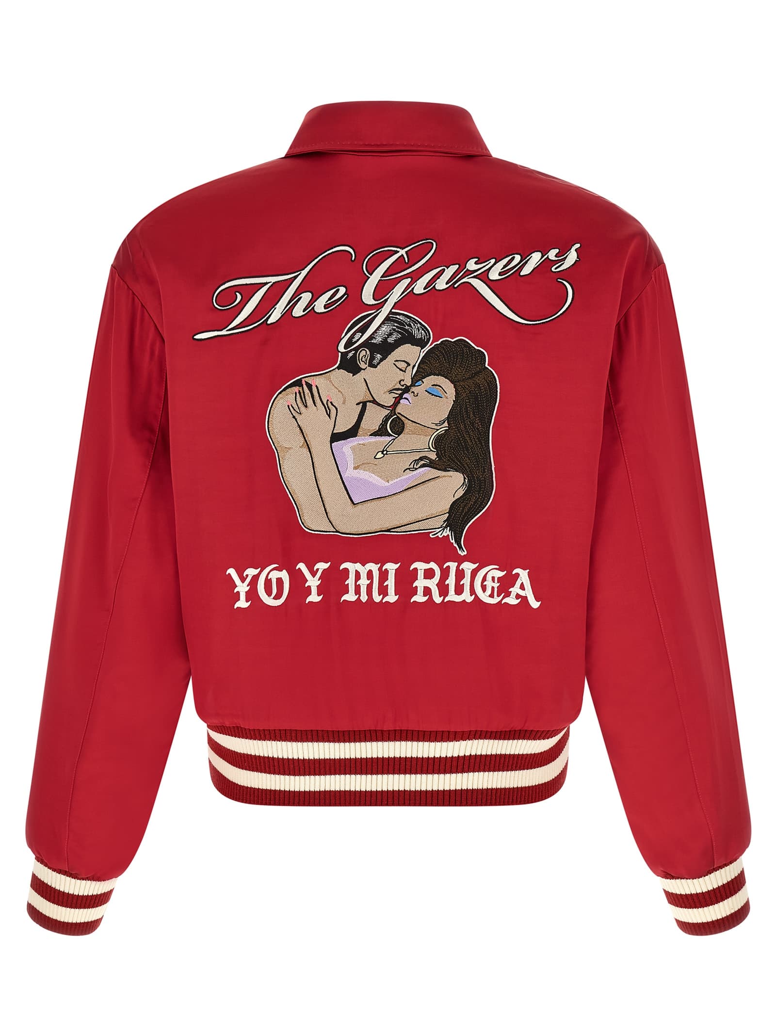 'Aces Satin Club' bomber jacket - мініатюра 2