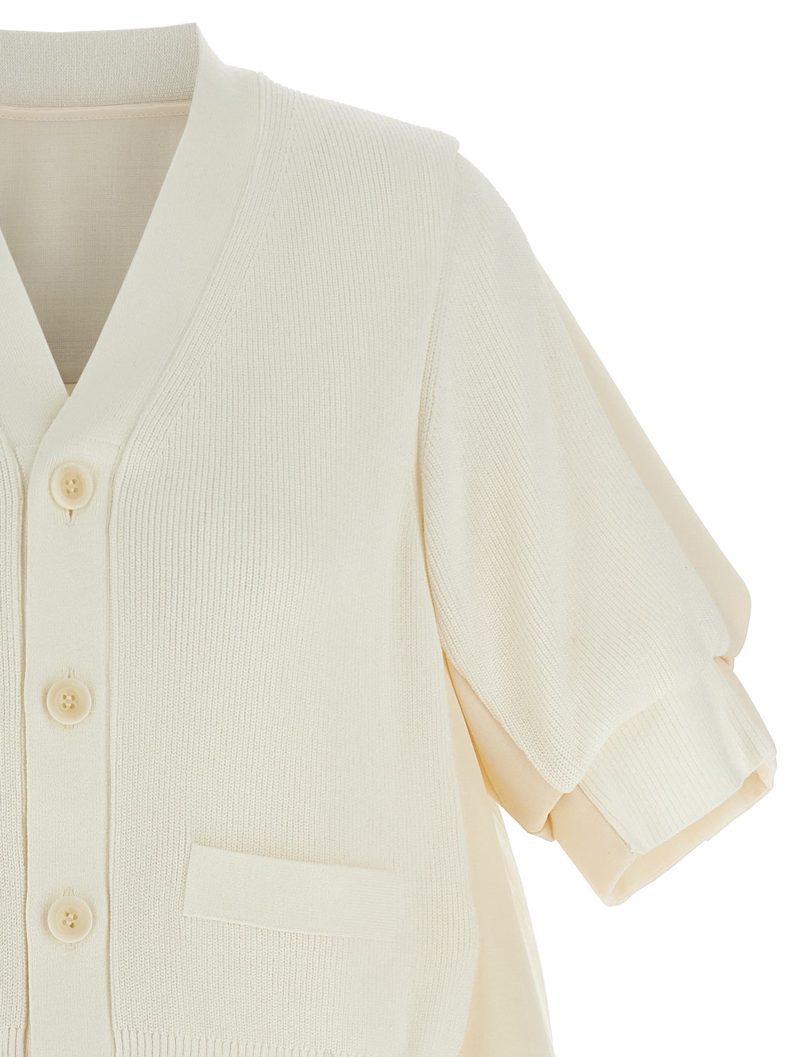 'Suiting Mix Knit' cardigan - мініатюра 3