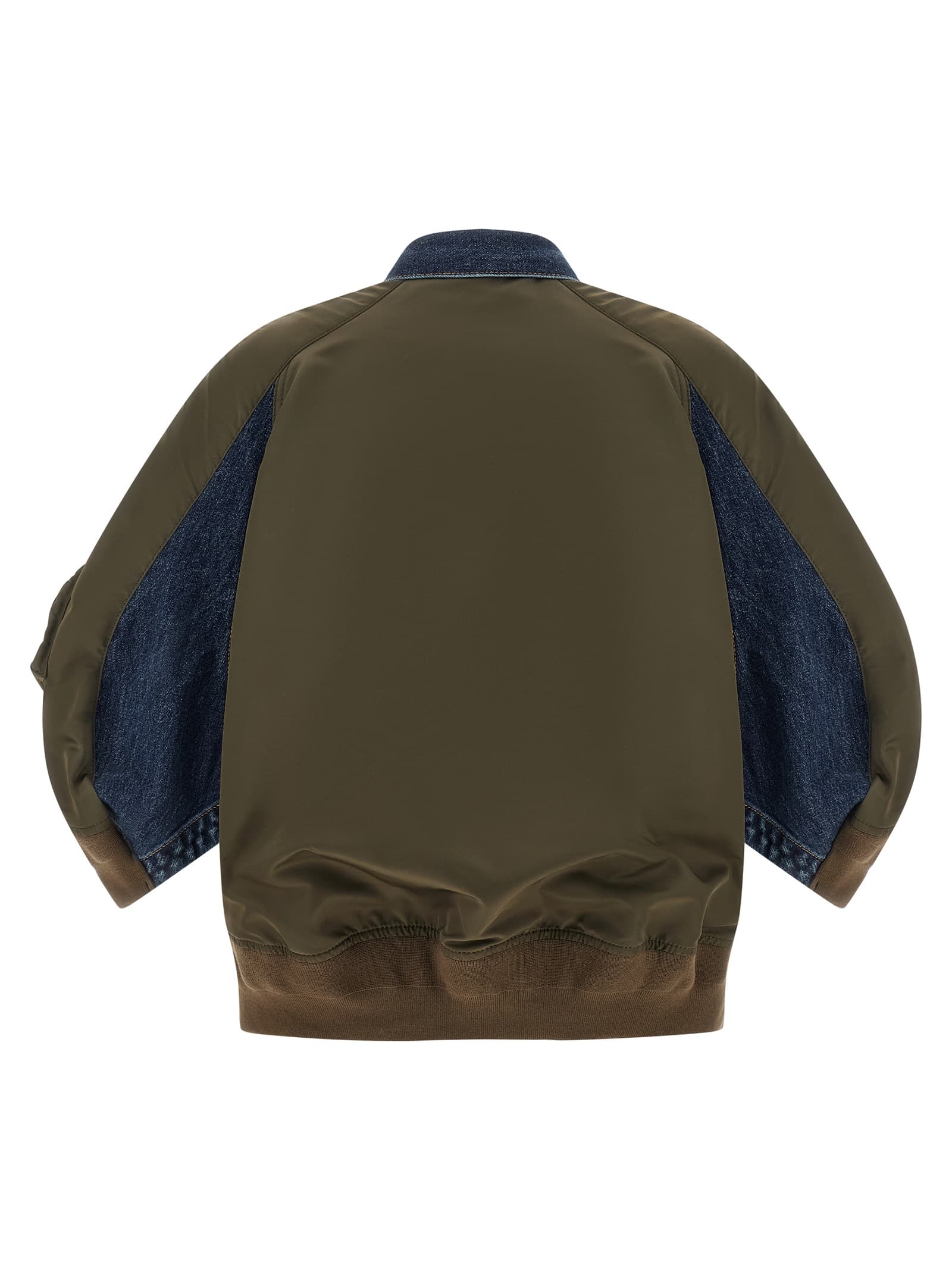 Hybrid bomber jacket - мініатюра 2