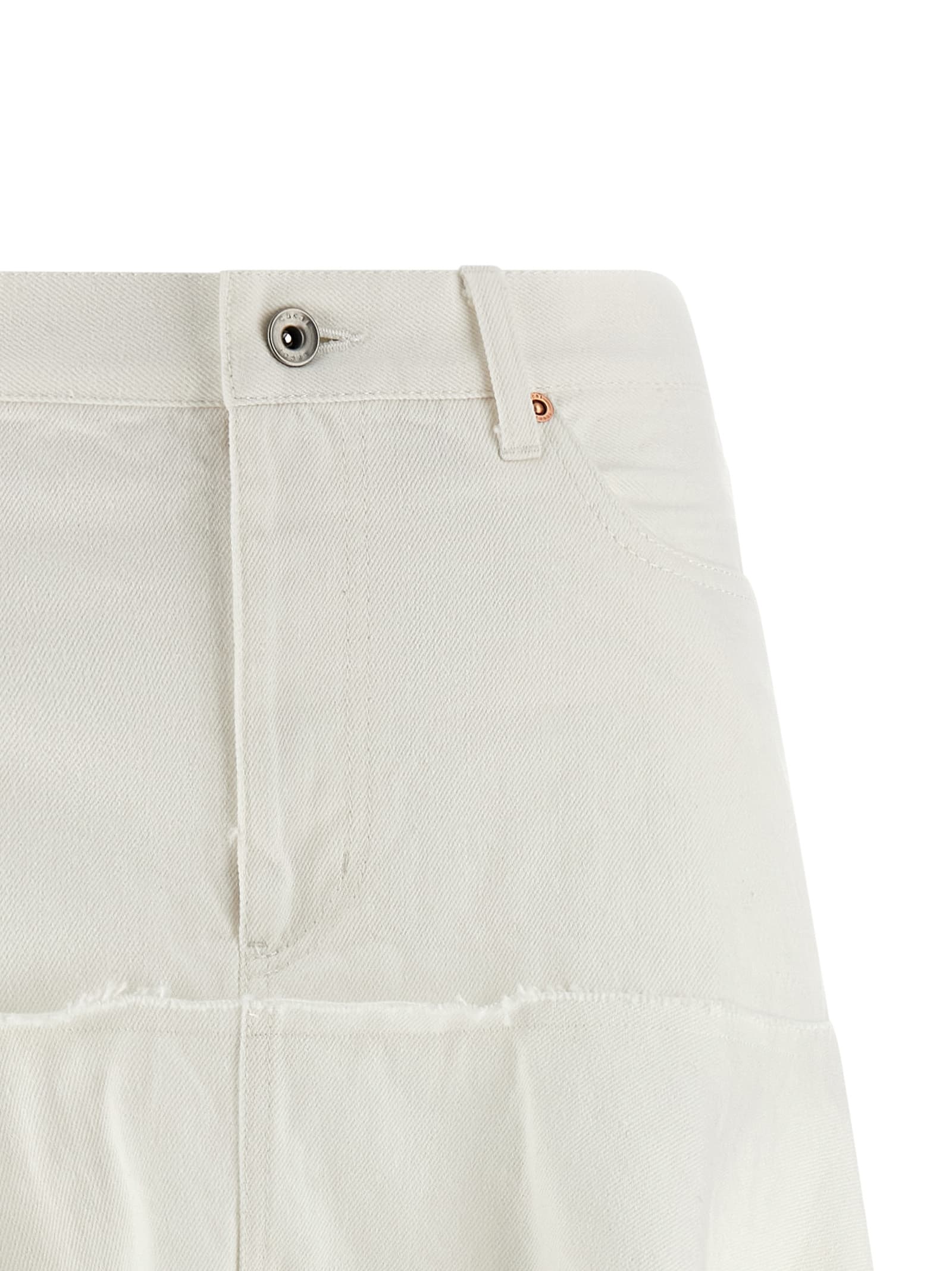 Satin denim skirt - мініатюра 3