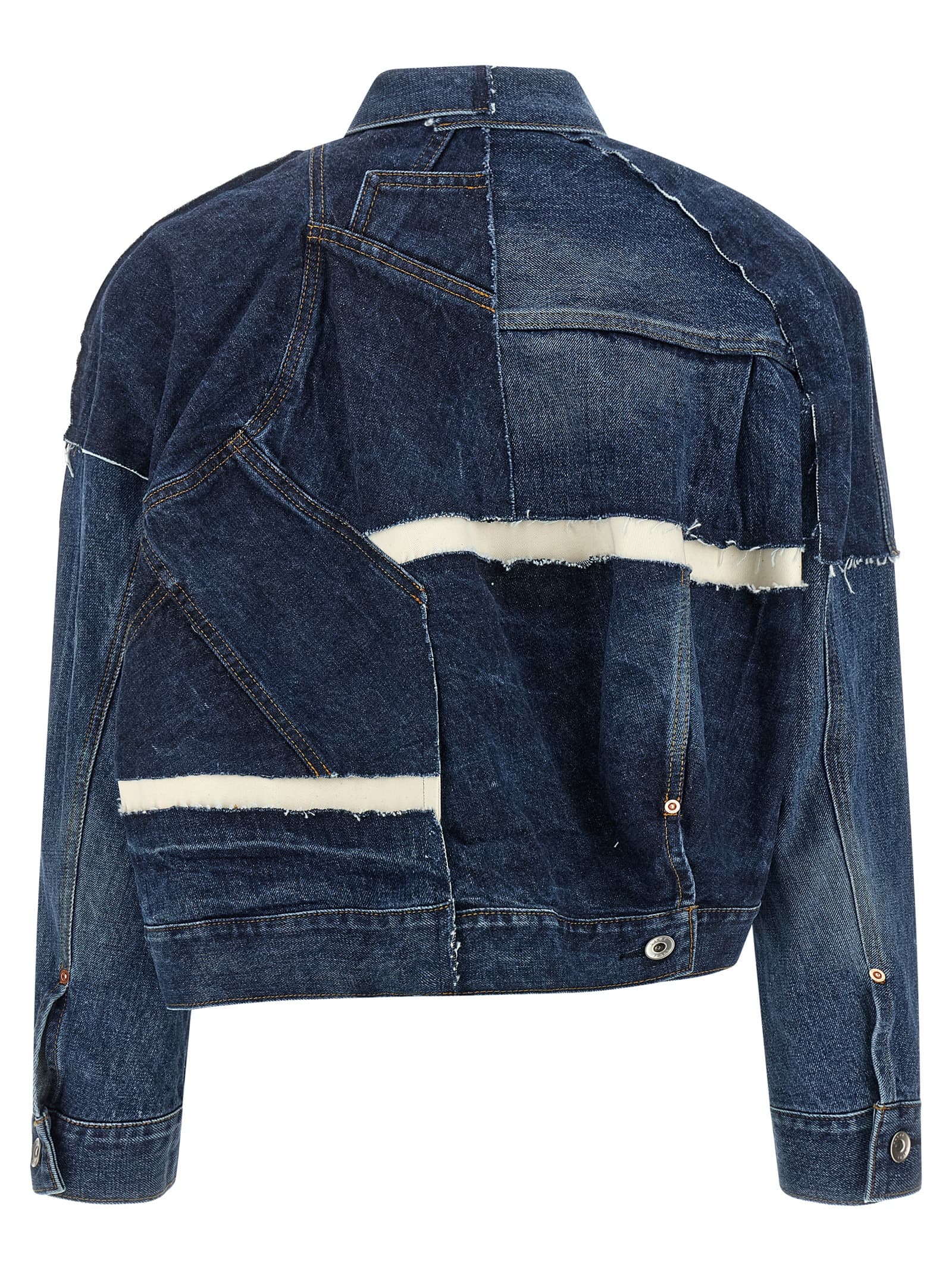 Patchwork denim jacket - мініатюра 2