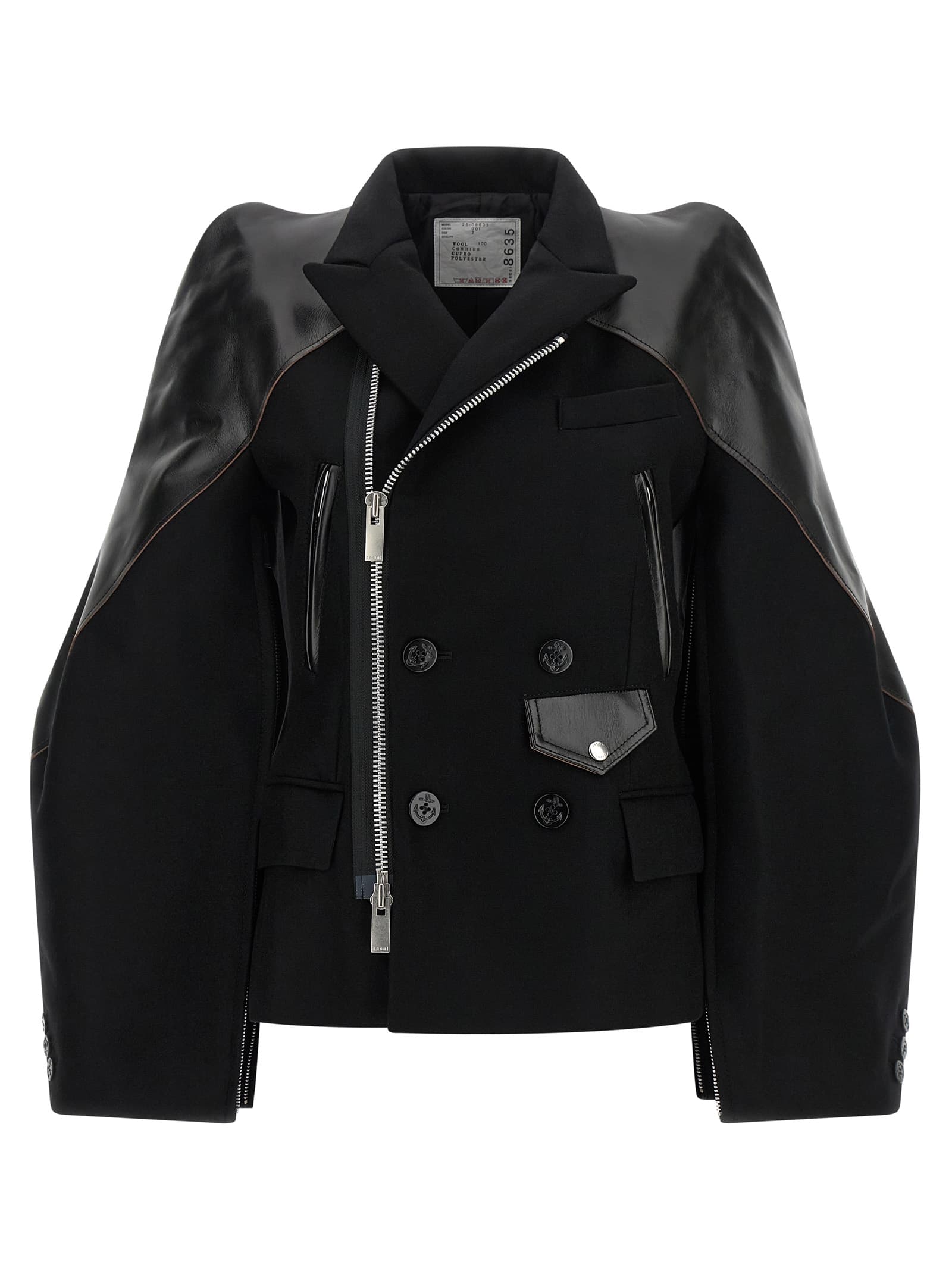 Melton wool jacket - мініатюра 2