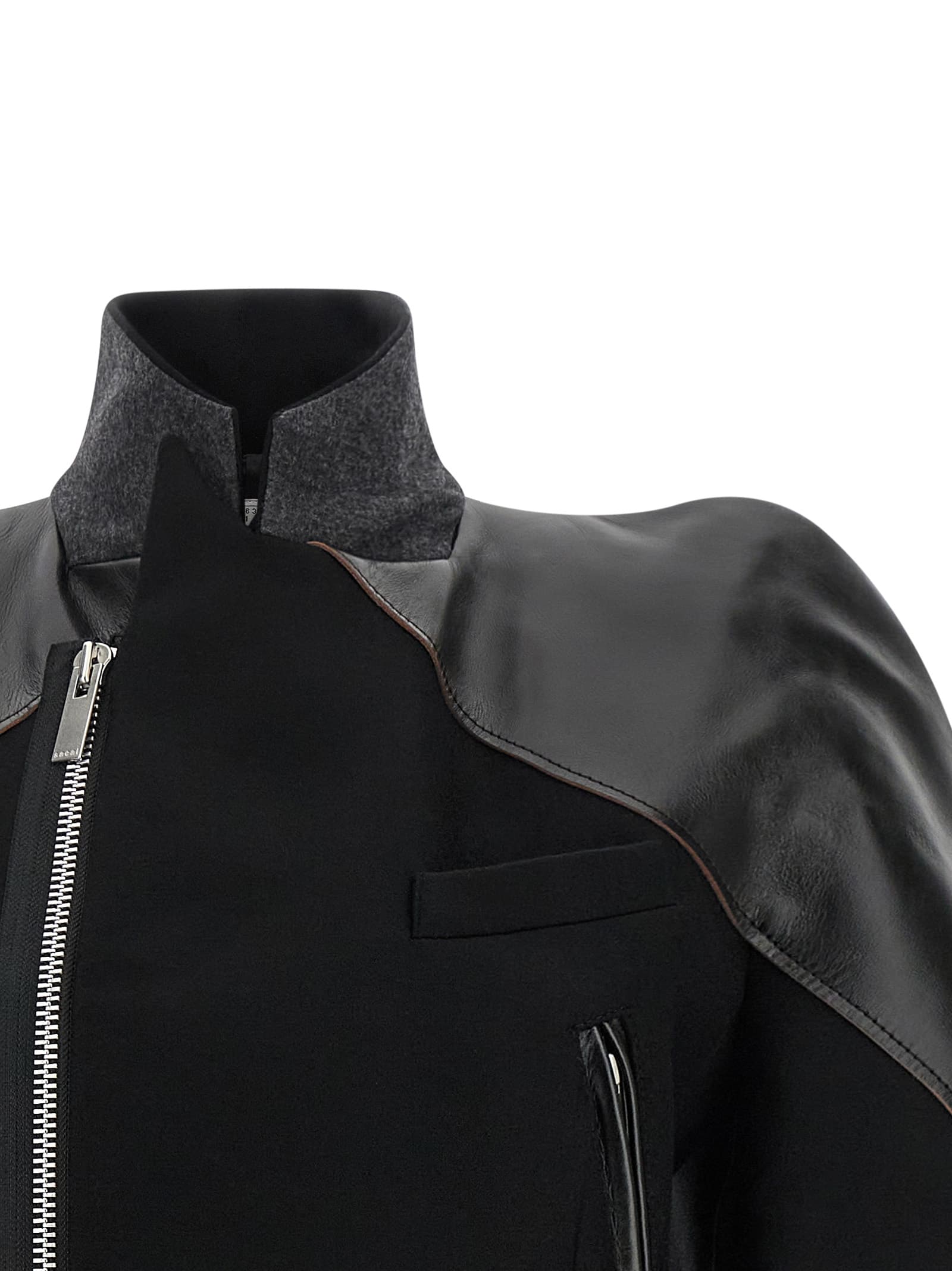 Melton wool jacket - мініатюра 4