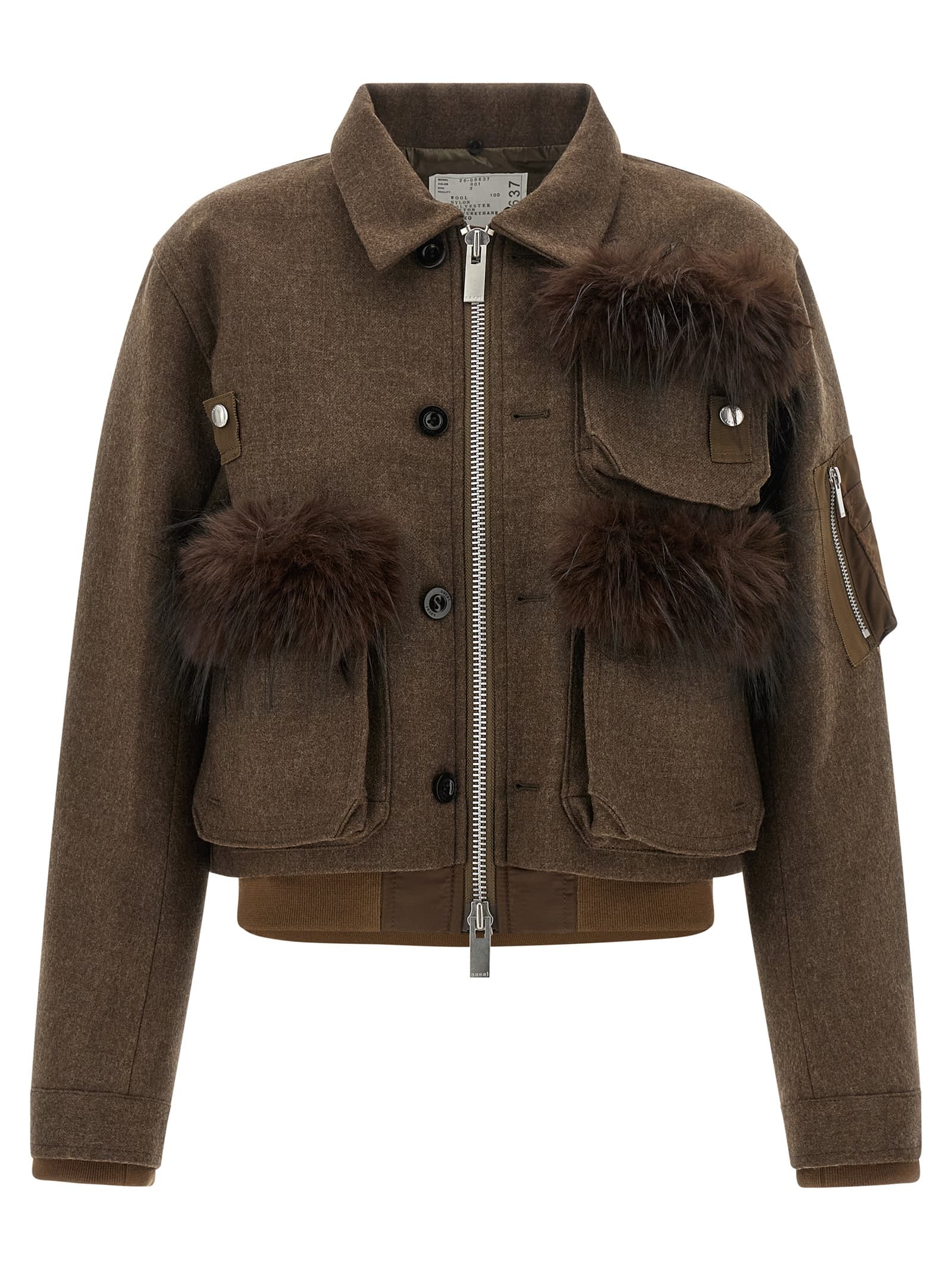 Double collar blouson - мініатюра 2