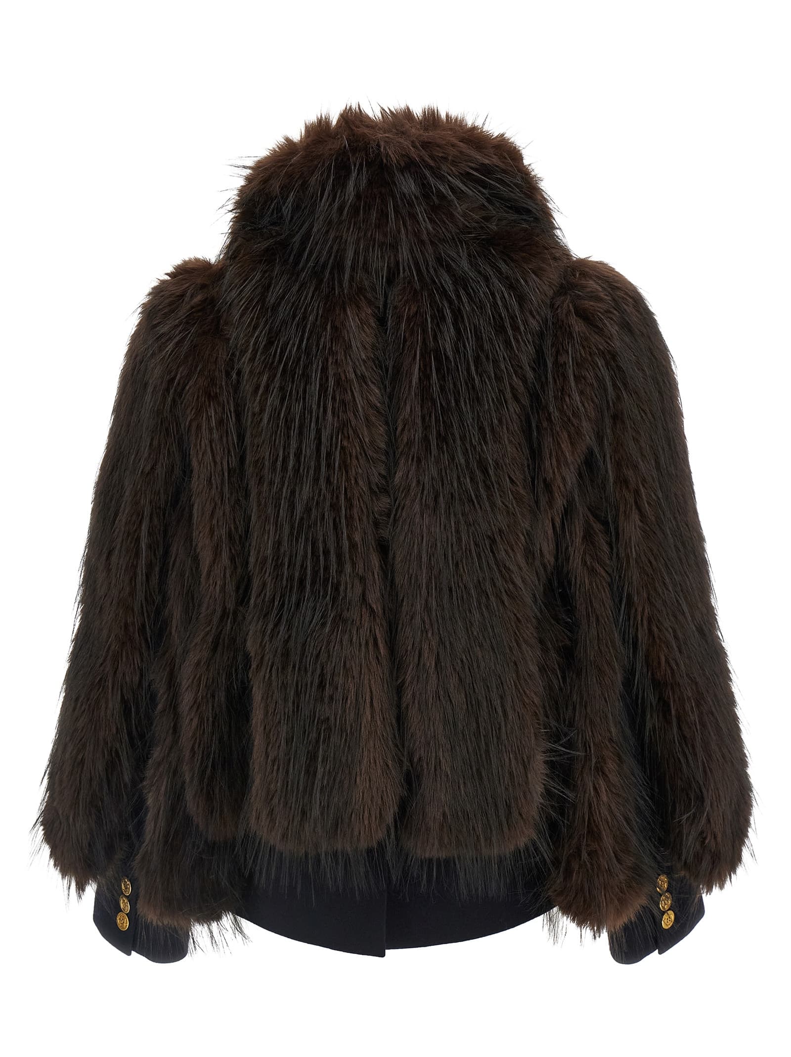 Jacket with fur inserts - мініатюра 2