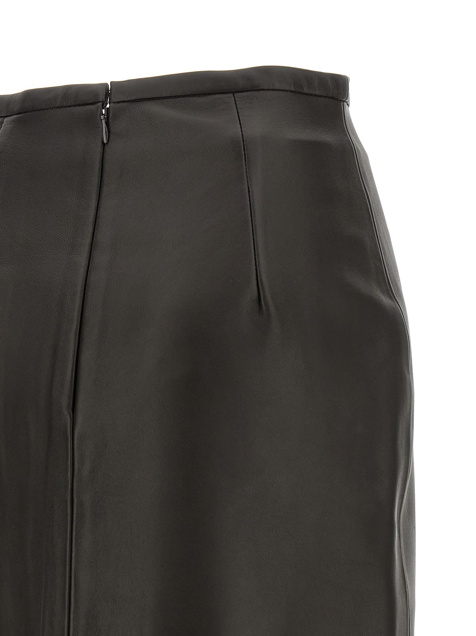 Leather skirt - мініатюра 4