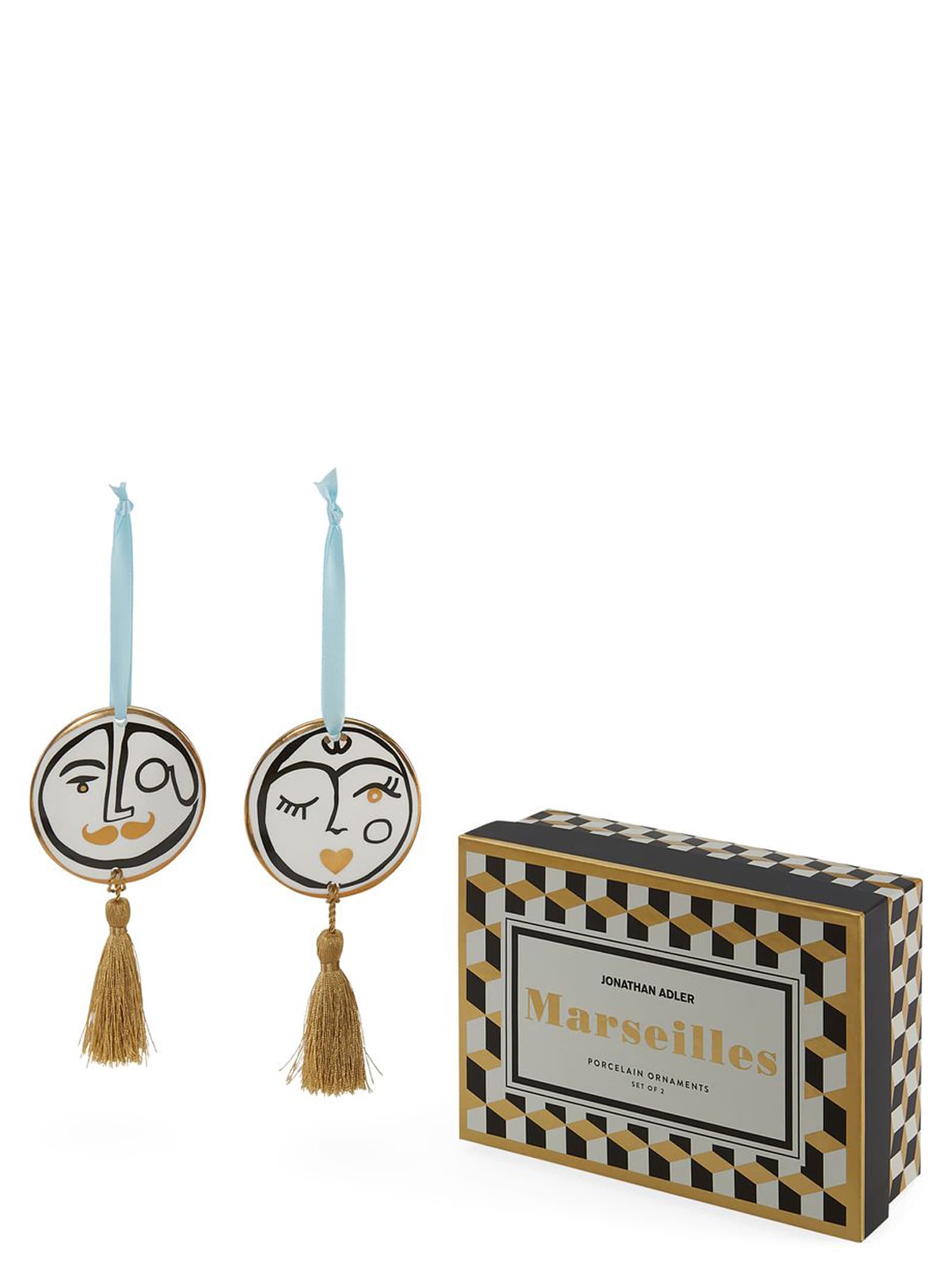 Set of 2 'Marseilles' ornaments - мініатюра 2