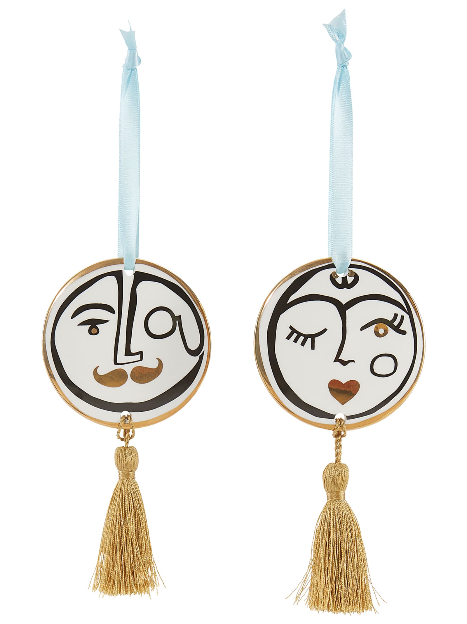 Set of 2 'Marseilles' ornaments - мініатюра 4