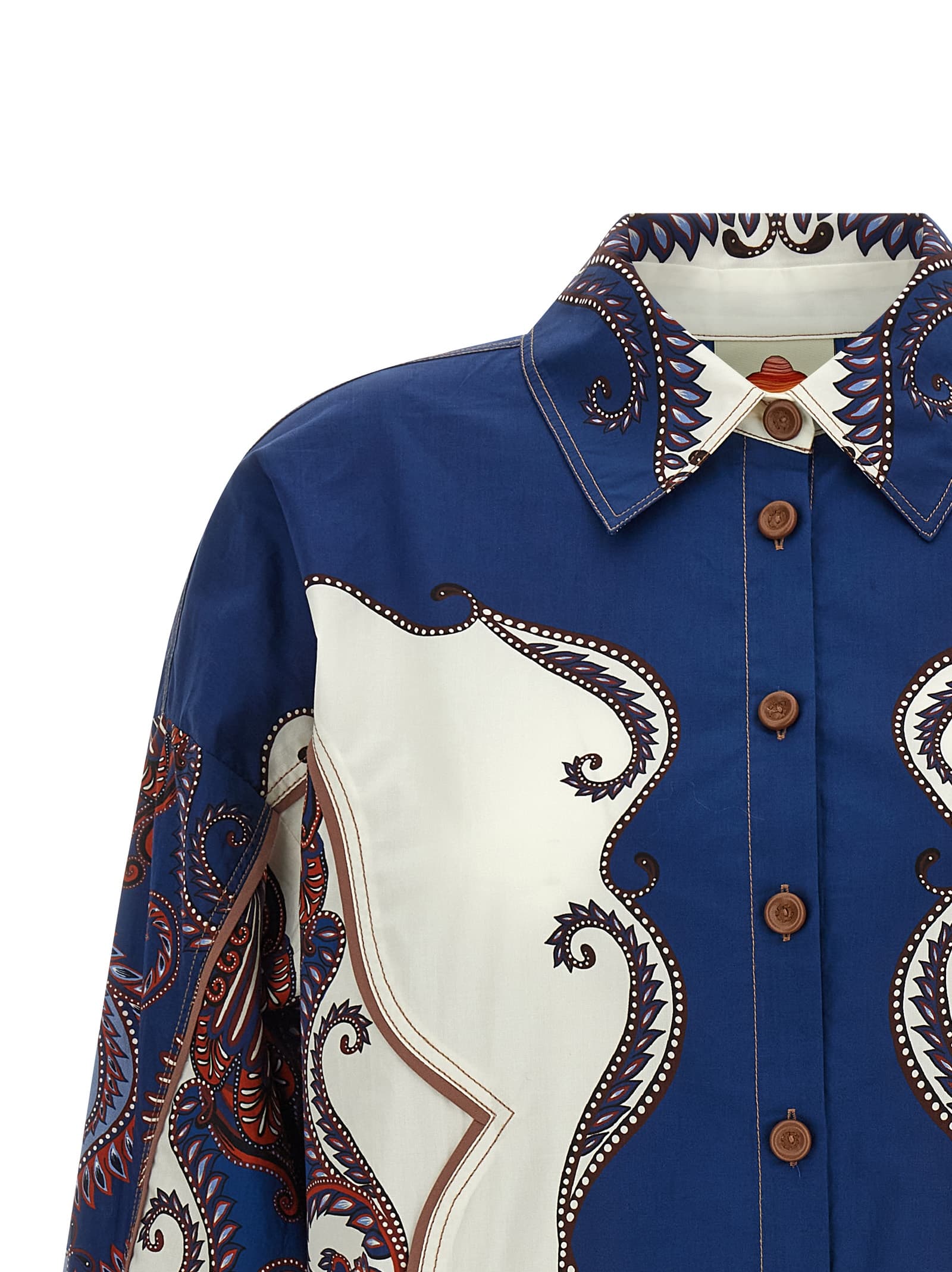 'Arabesque scarf Sand' shirt - мініатюра 3