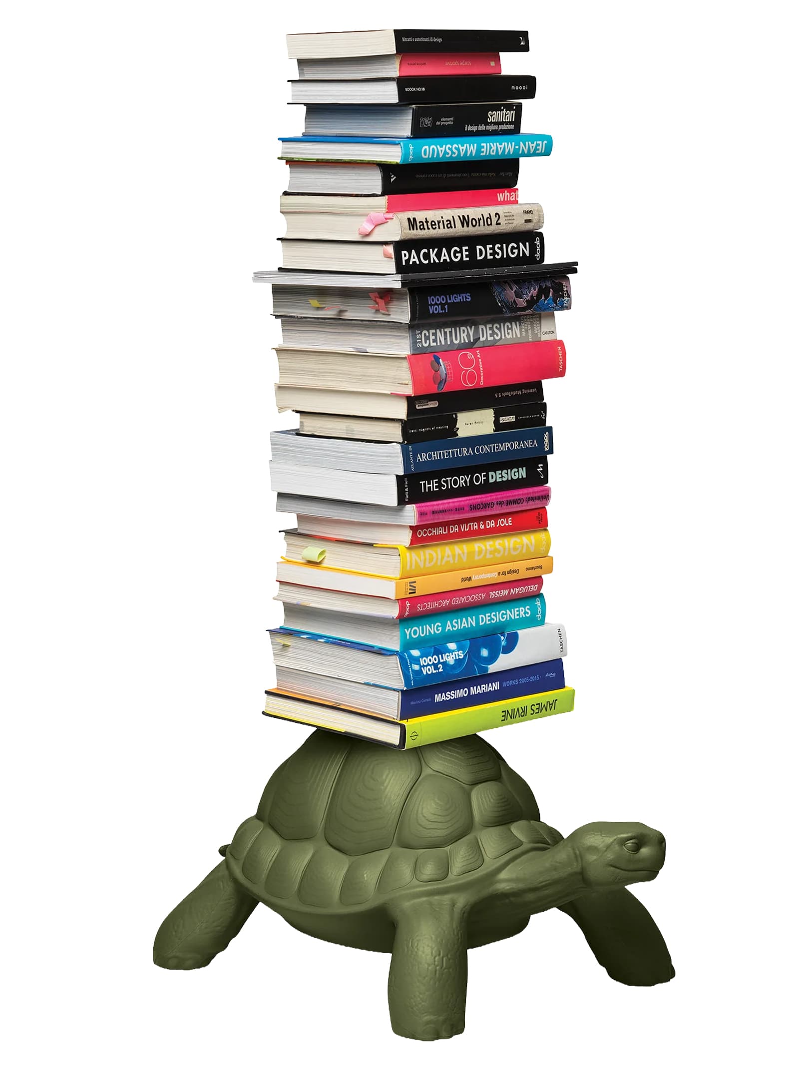 'Turtle carry bookshelf' бібліотека