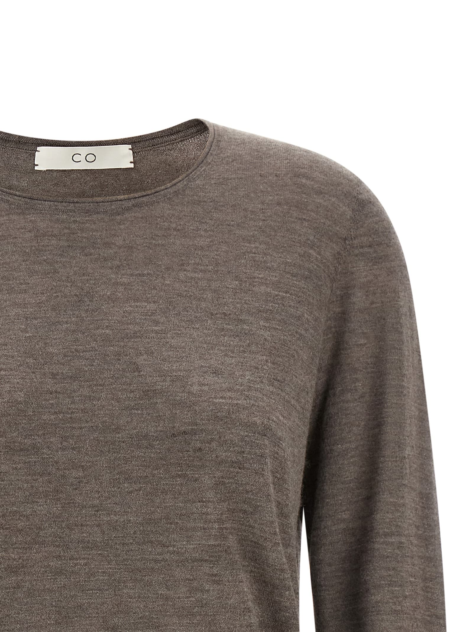 Sweater with rolled neckline - мініатюра 3