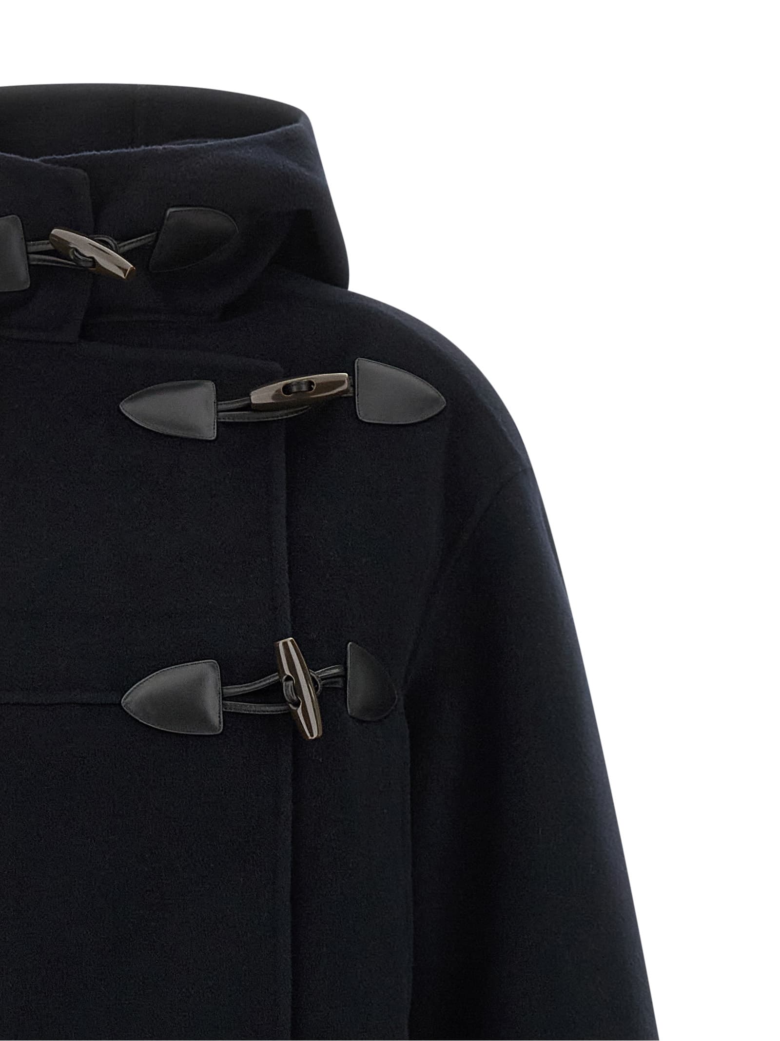 'Duffle' reversible coat with alamari - мініатюра 3