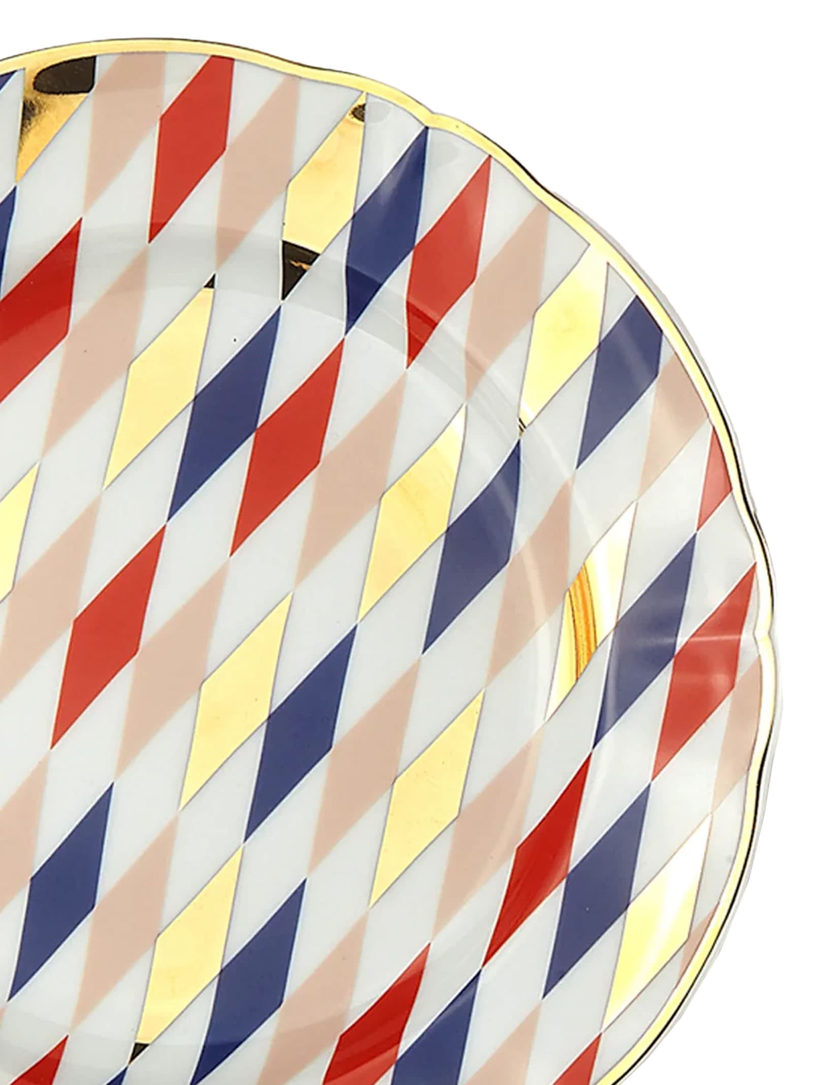 Fruit plate 'Quadri' ⌀ 20.5 cm - мініатюра 3
