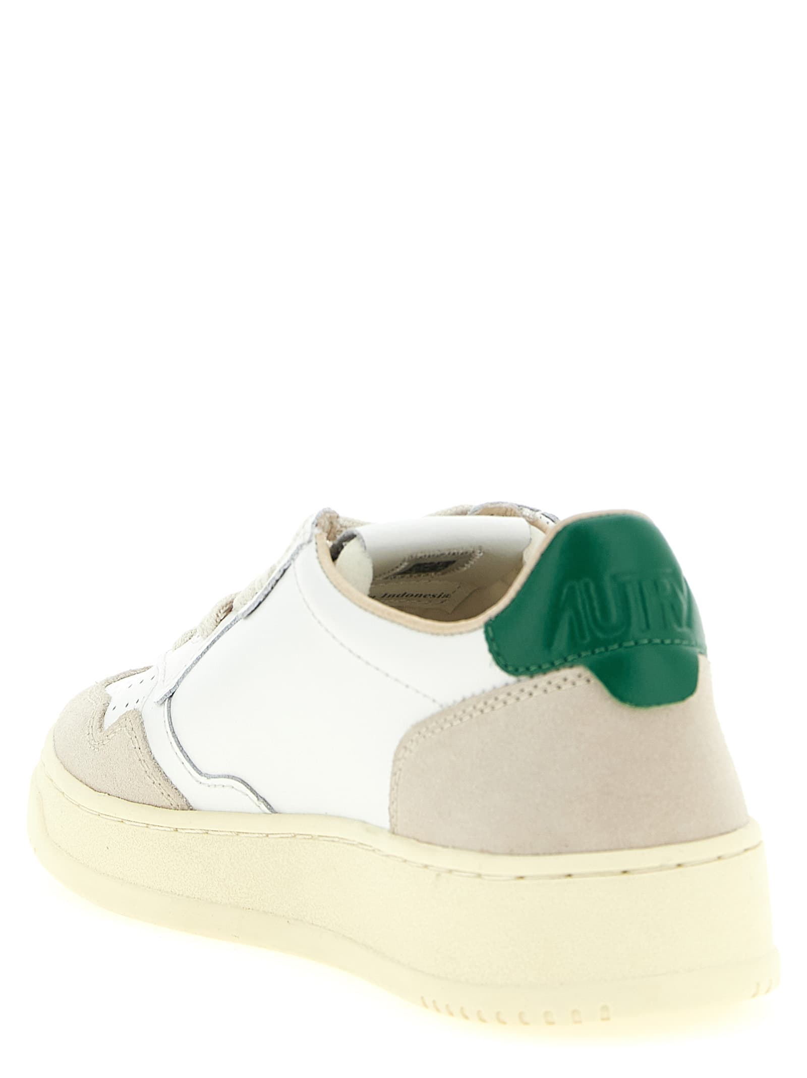 Autry Medalist Low Leather and Suede Sneakers - мініатюра 3