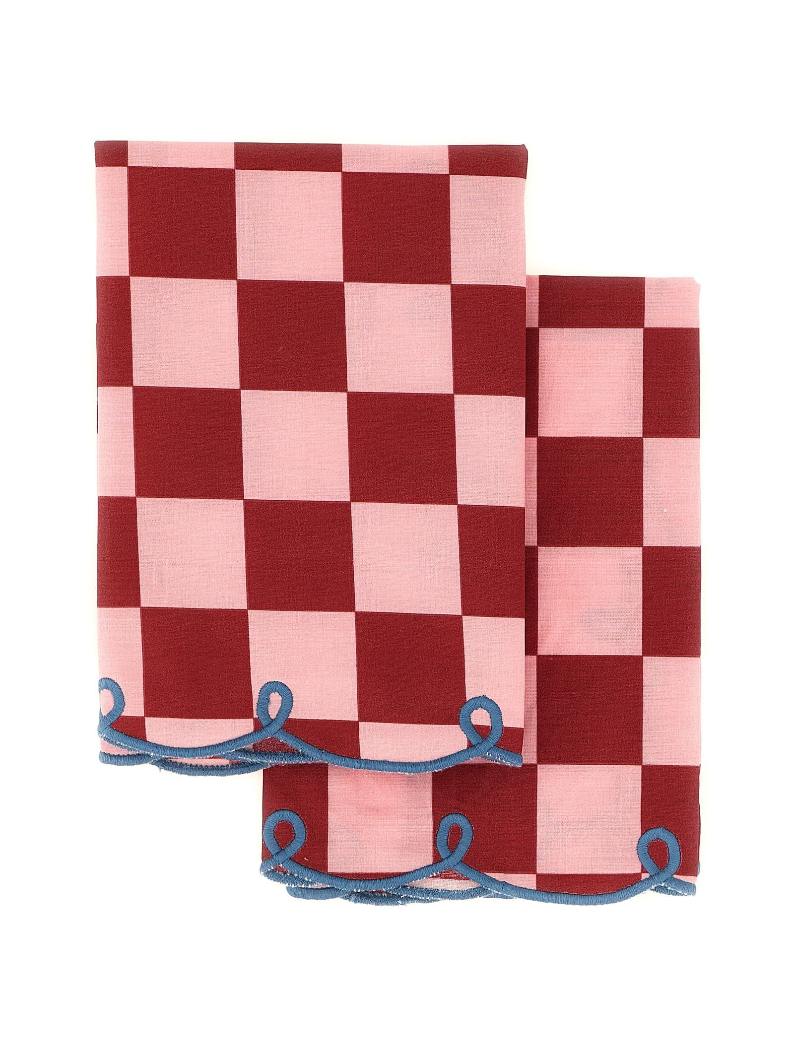 Set of 2 napkins with scalloped edge - мініатюра 3