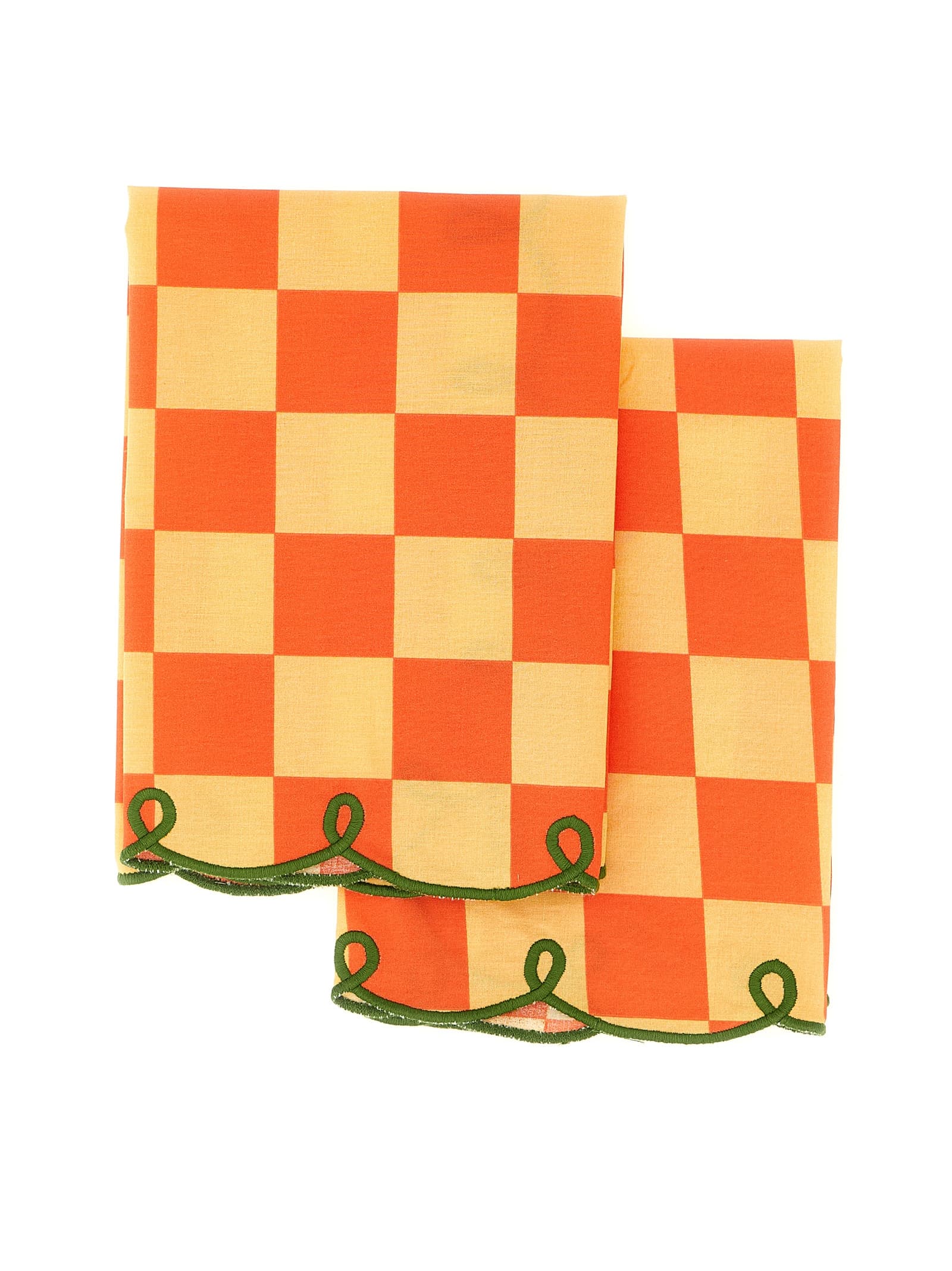 Set of 2 napkins with scalloped edge - мініатюра 3
