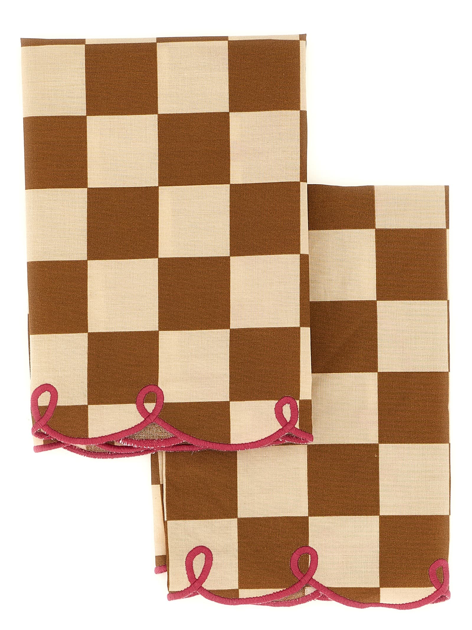 Set of 2 napkins with scalloped edge - мініатюра 3
