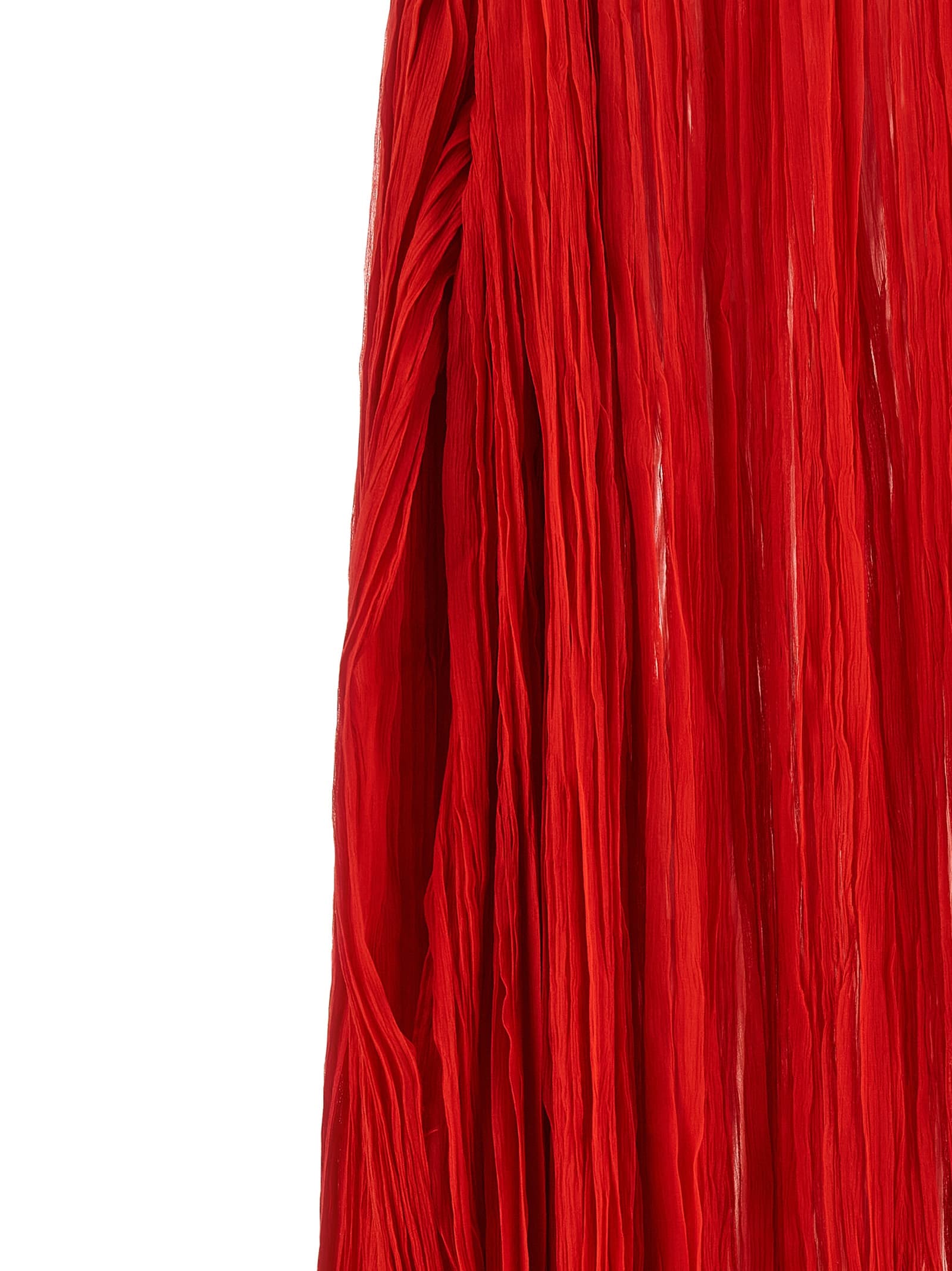 'The Pleated Dress Cape' dress - мініатюра 4