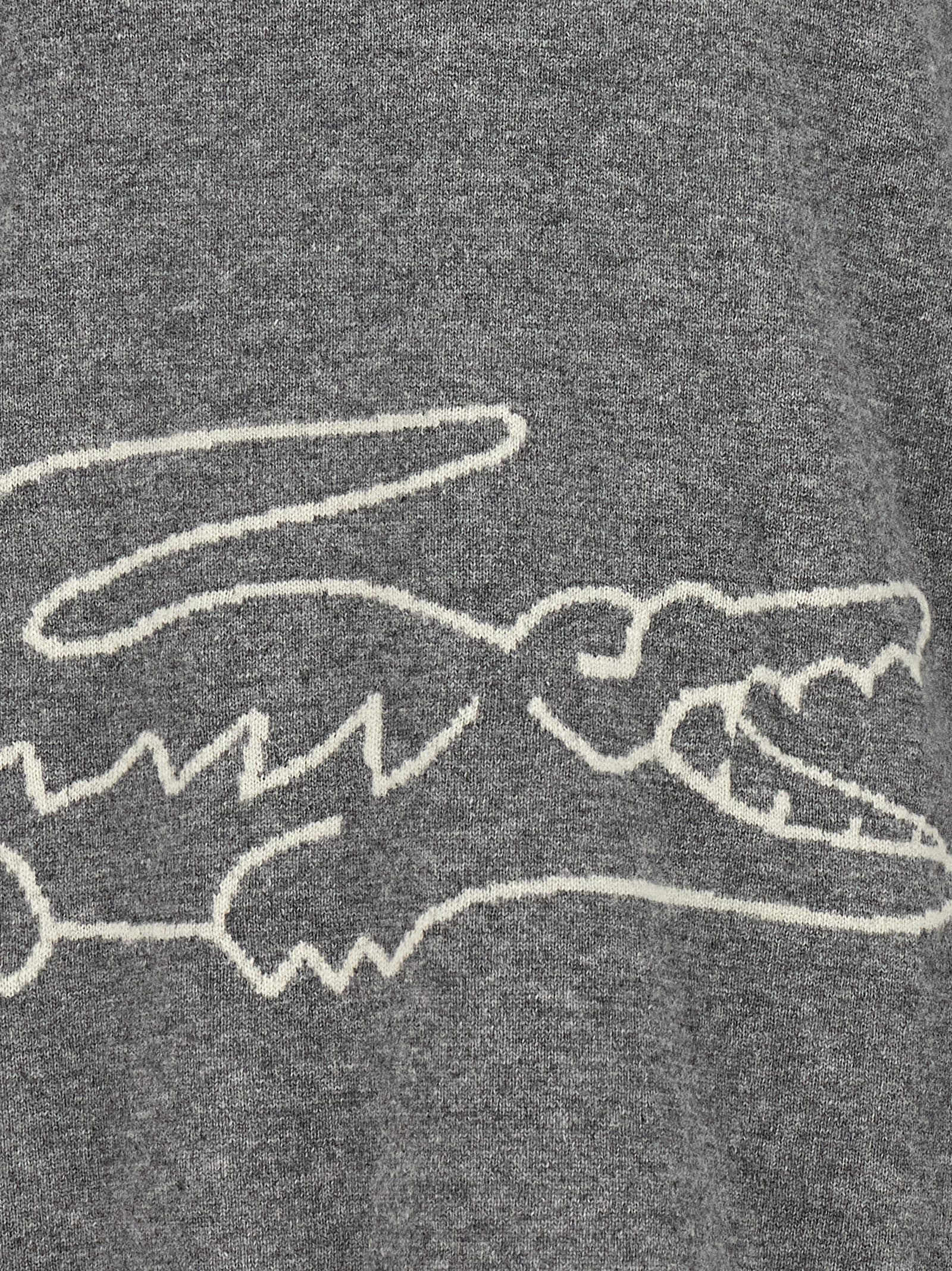 Comme Des Garcons shirt x Lacoste sweater - мініатюра 4