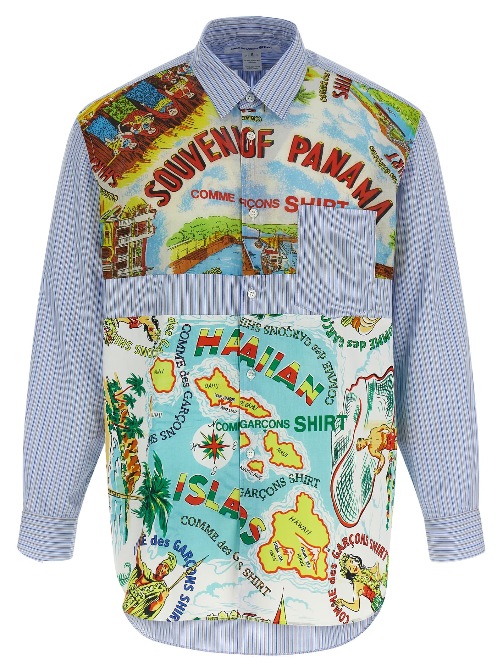 Сорочка з візерунковими вставками