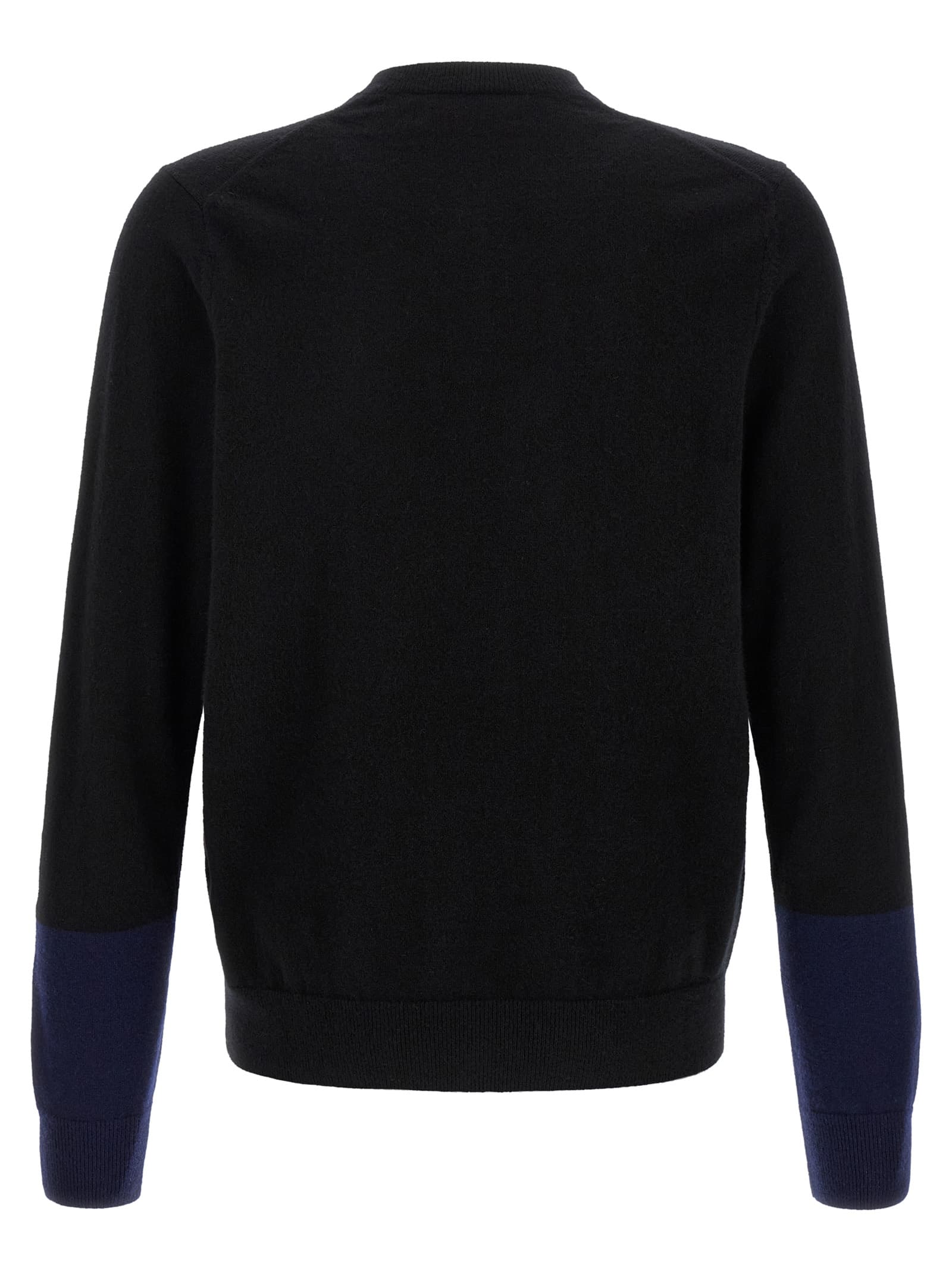 Color-block detail cardigan - мініатюра 2