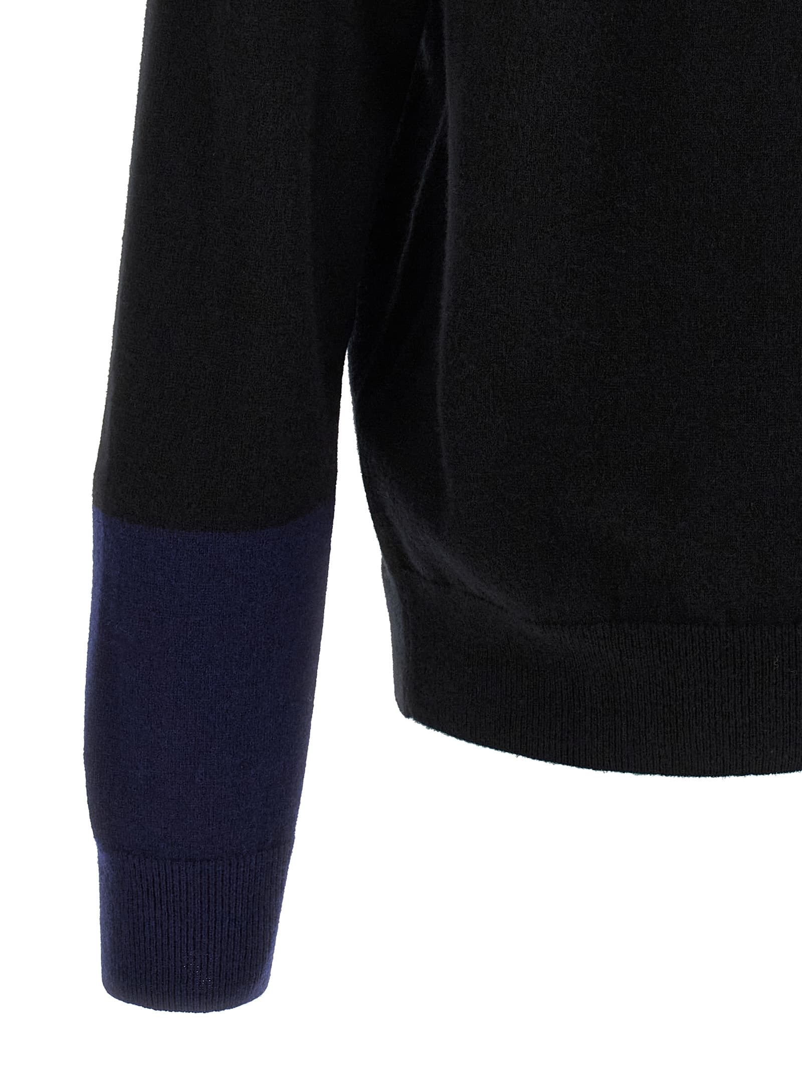 Color-block detail cardigan - мініатюра 4
