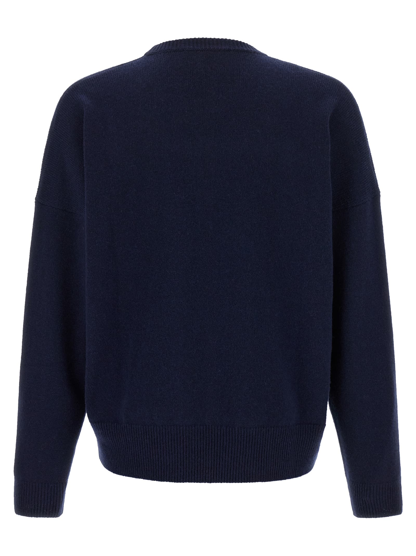 Wool and cashmere sweater - мініатюра 2