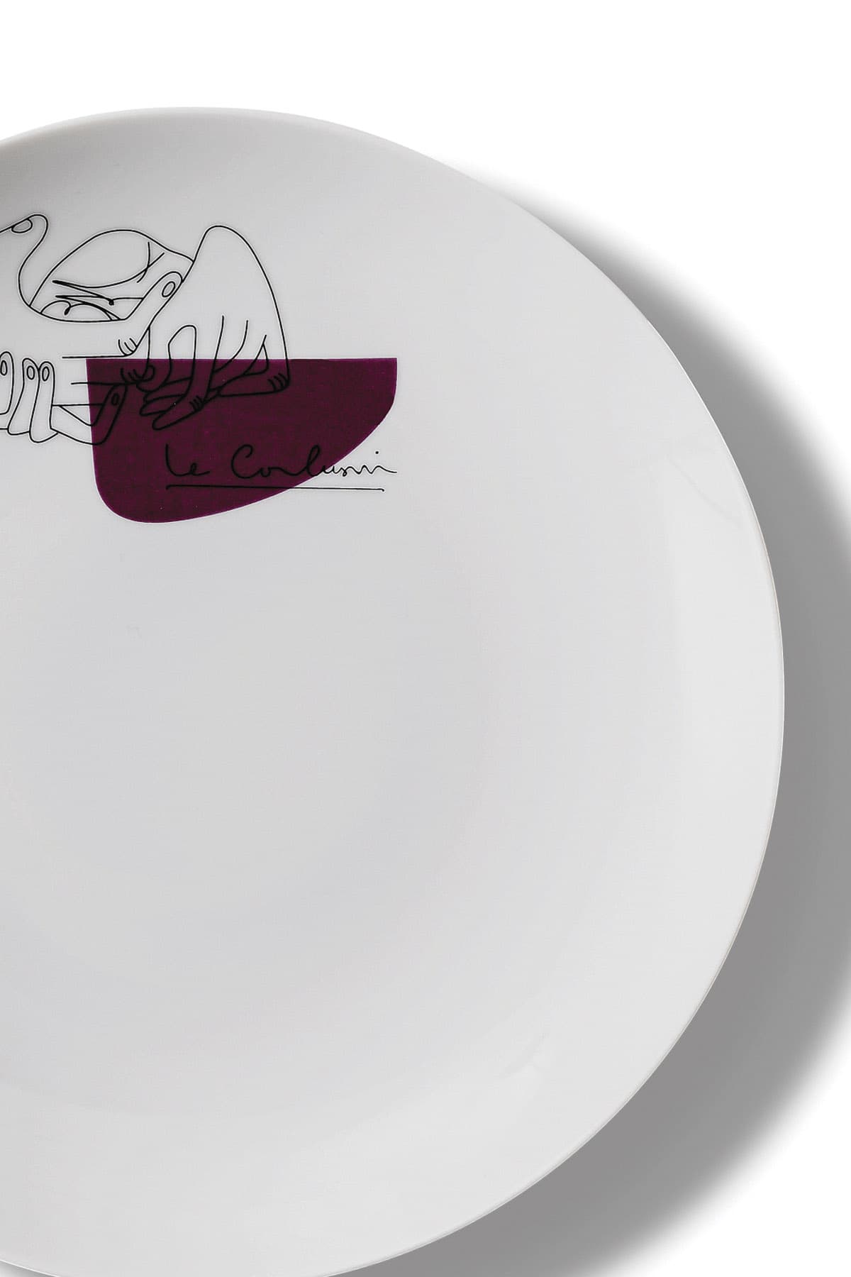 'Service Prunier' two dinner plate set ⌀ 27 cm - мініатюра 2