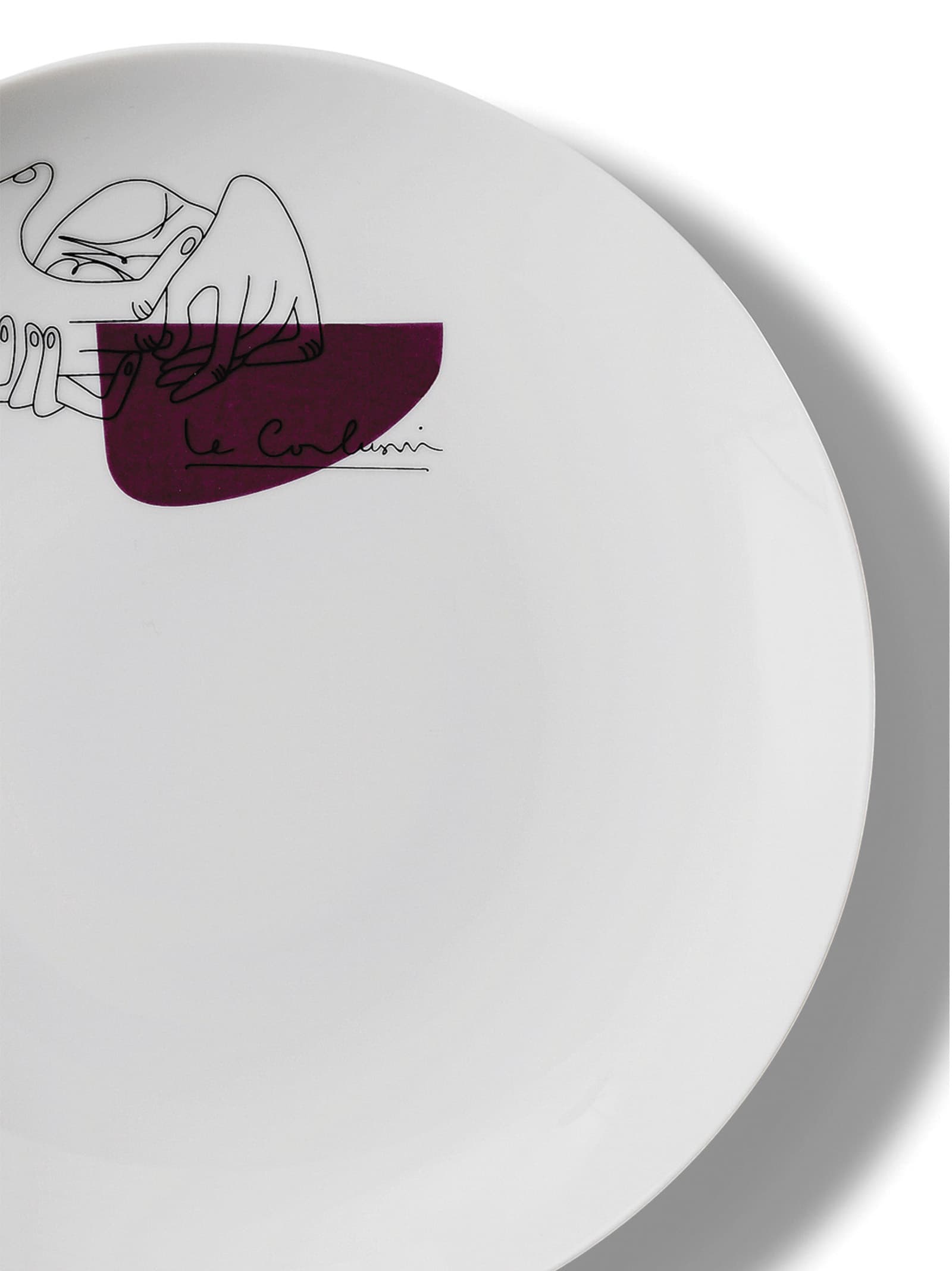 'Service Prunier' two soup plate set ⌀ 21 cm - мініатюра 2