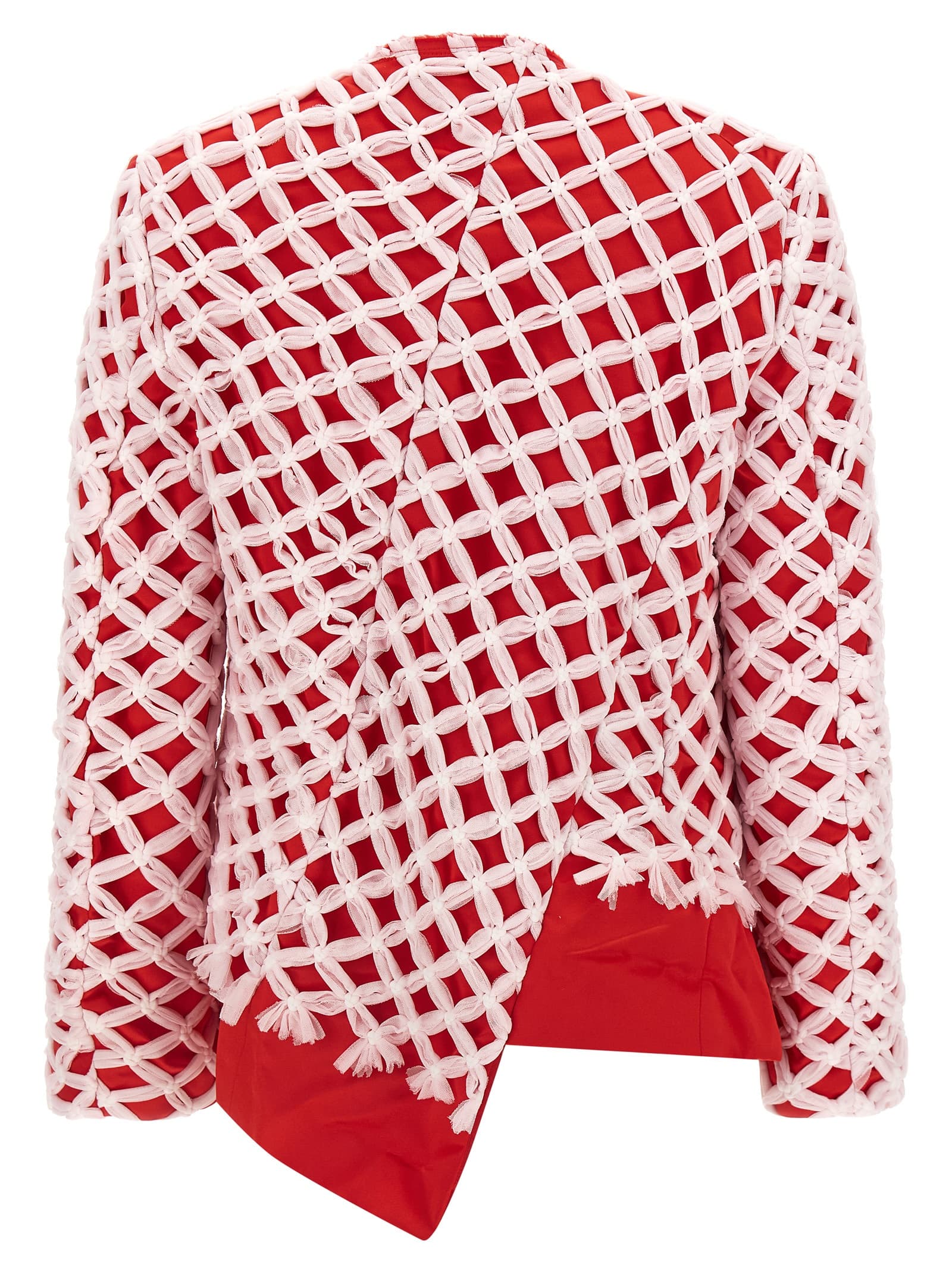 Tulle weave blazer - мініатюра 2