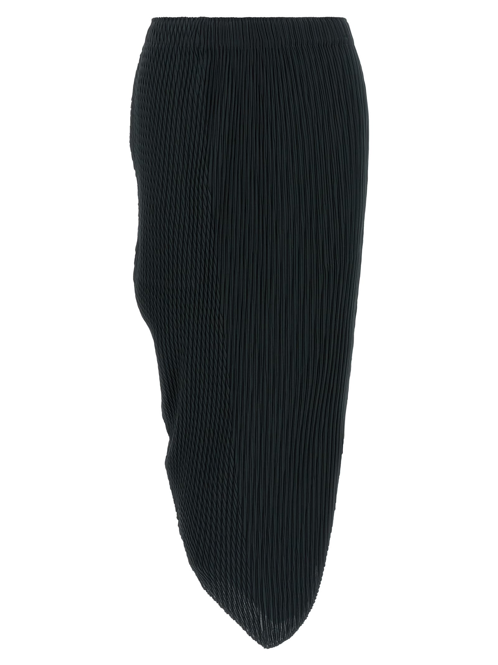'Leaf Pleats' skirt