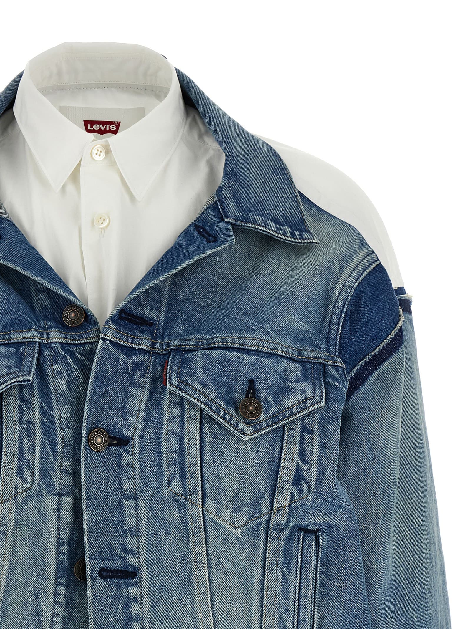 Junya Watanabe x Levi's® shirt denim jacket - мініатюра 3