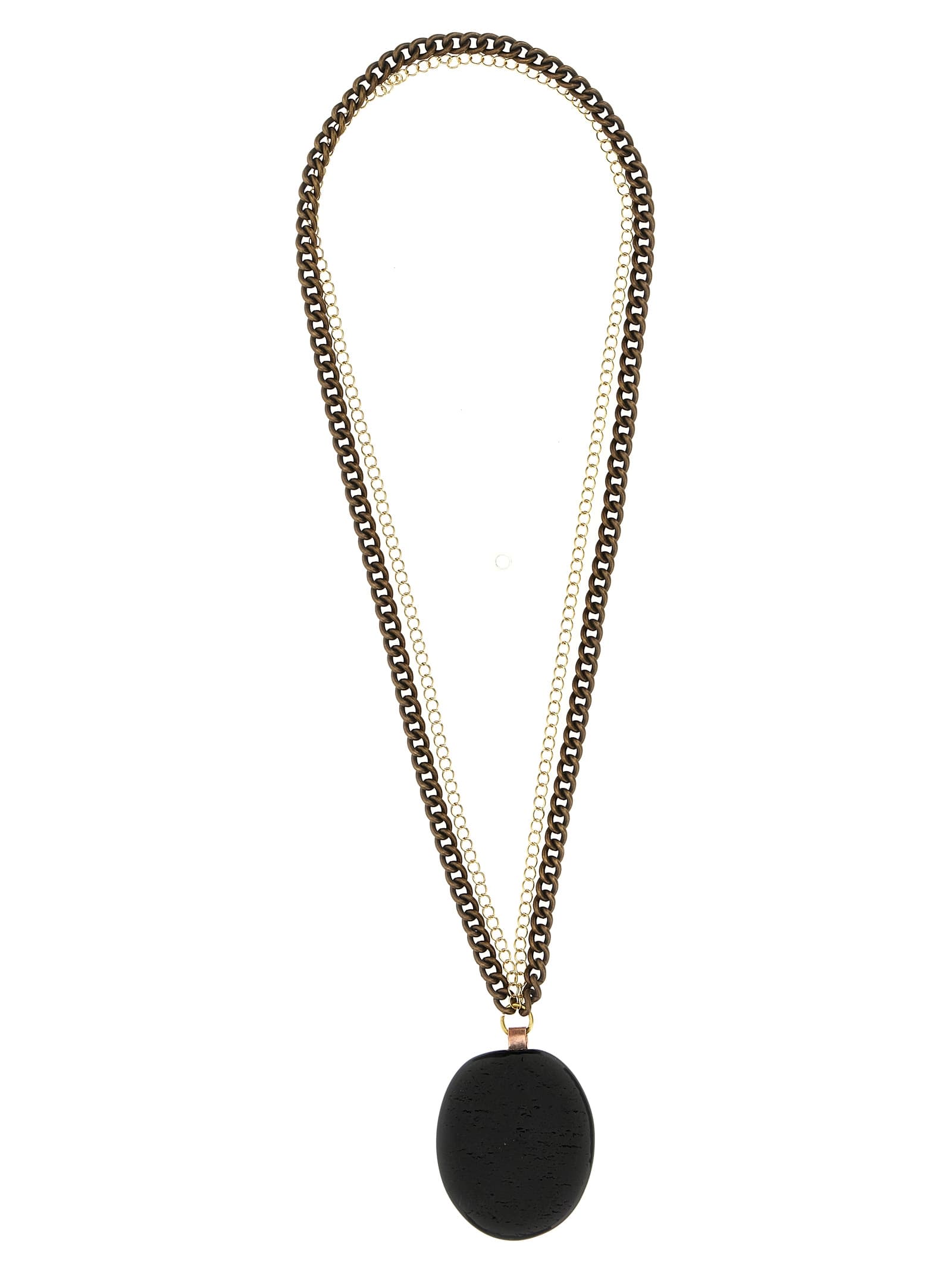 'R' mid necklace - мініатюра 2