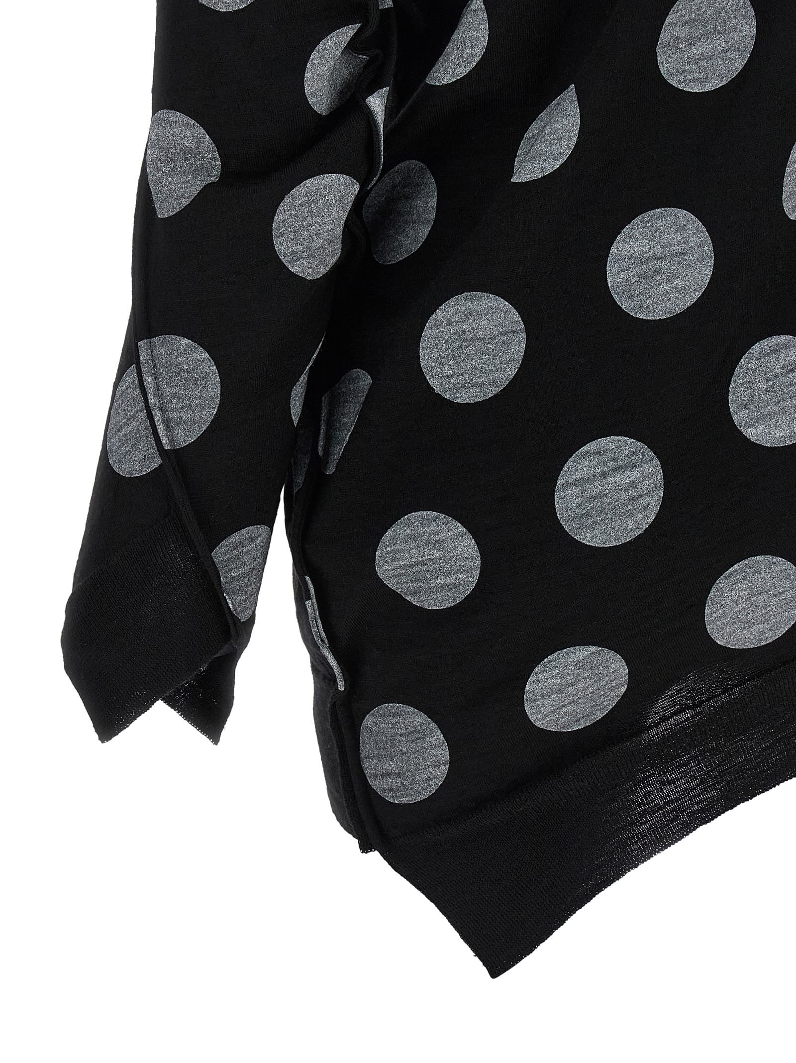 Polka dot maxi cardigan - мініатюра 4