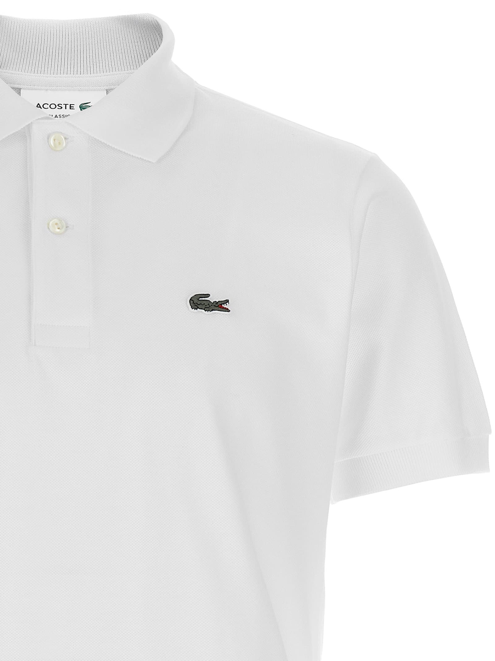 Logo patch polo shirt - мініатюра 3