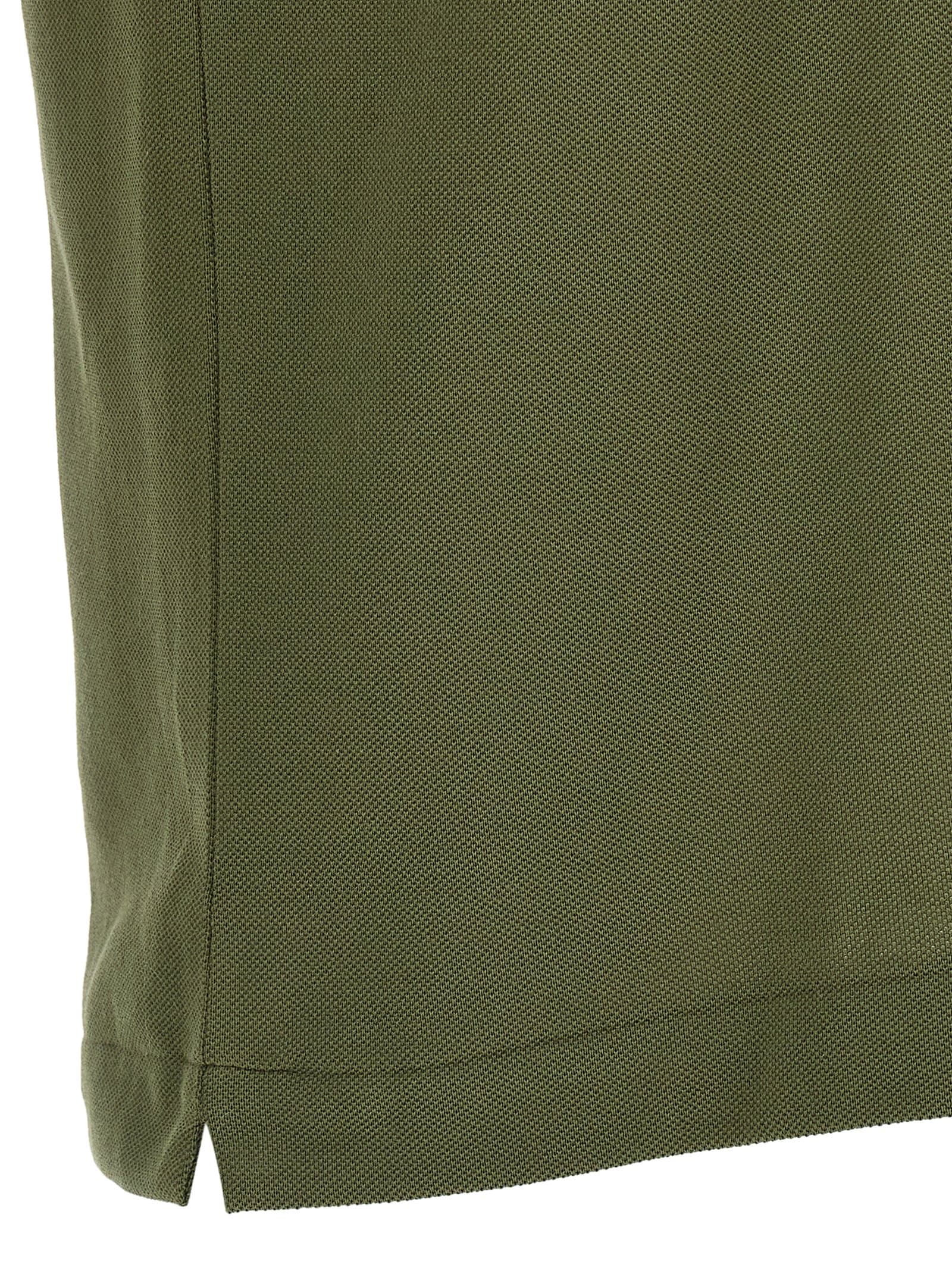 Logo patch polo shirt - мініатюра 4