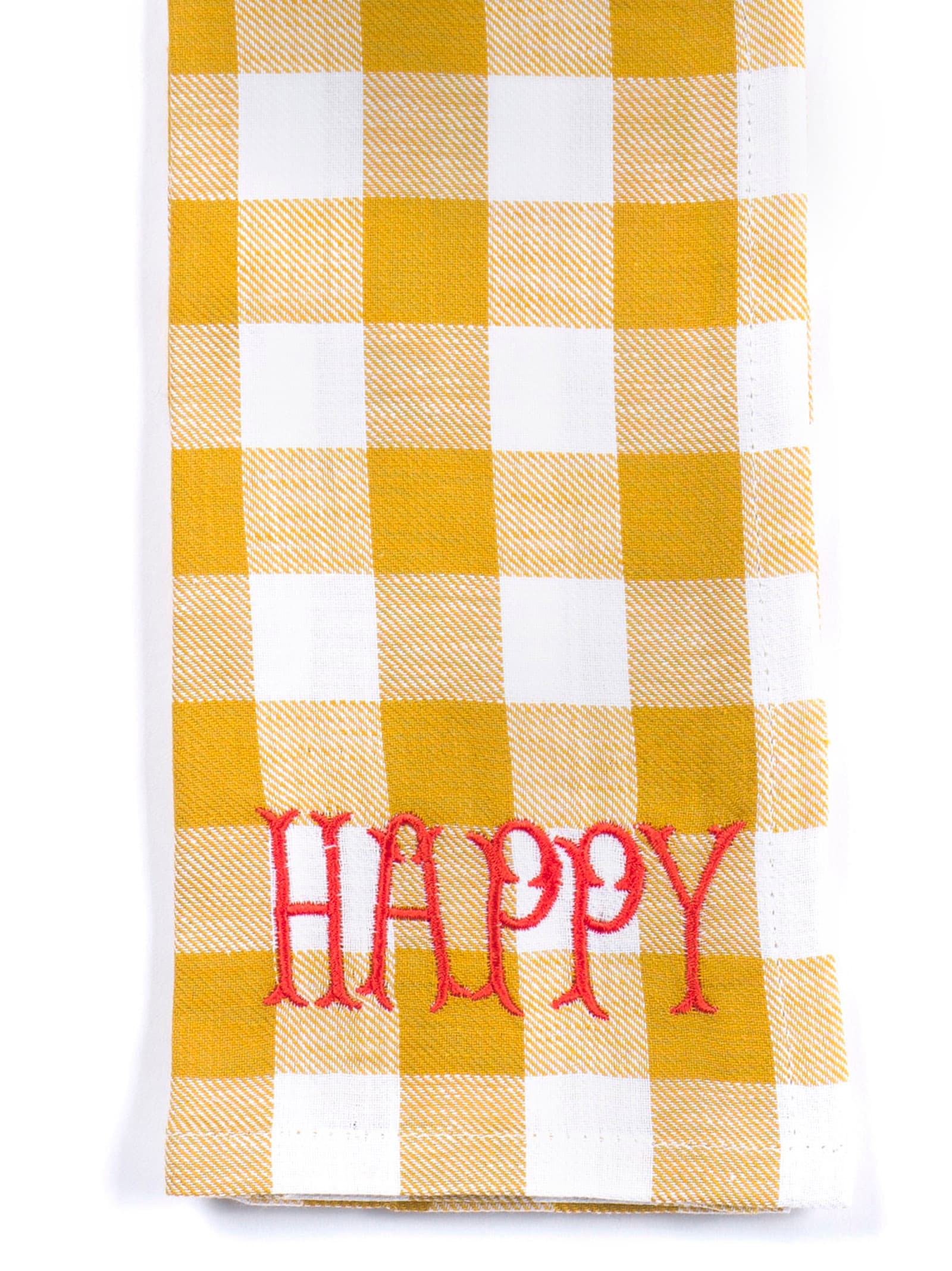 'Happy' napkin