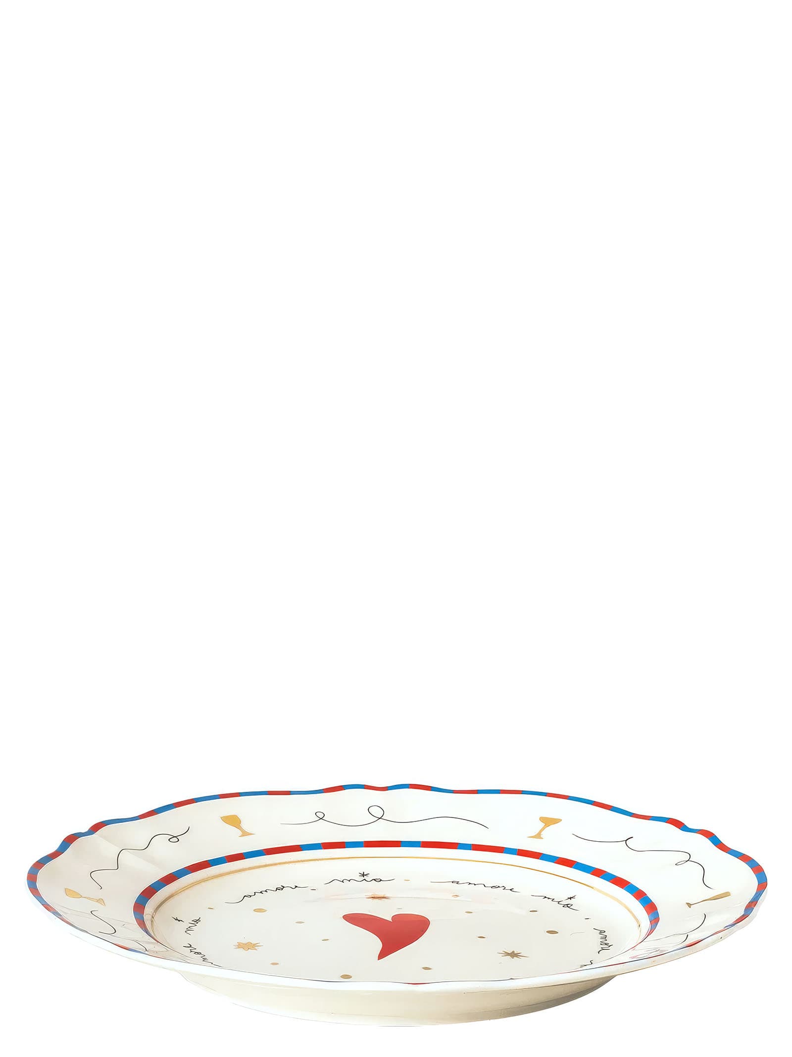 'Cuore' dinner plate ⌀ 26.5 cm - мініатюра 2