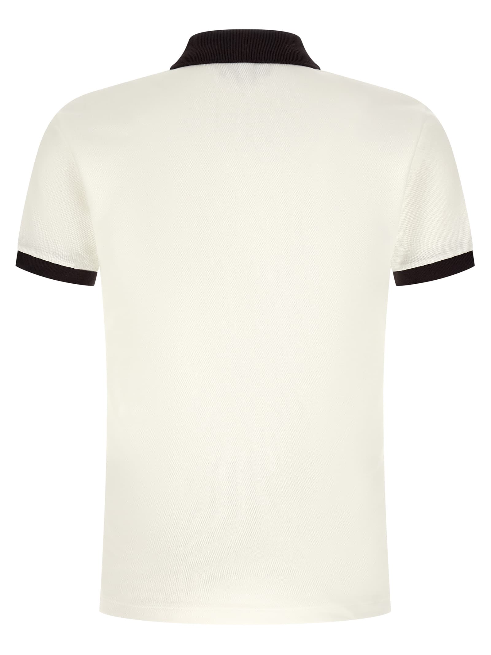 Logo patch polo shirt - мініатюра 2