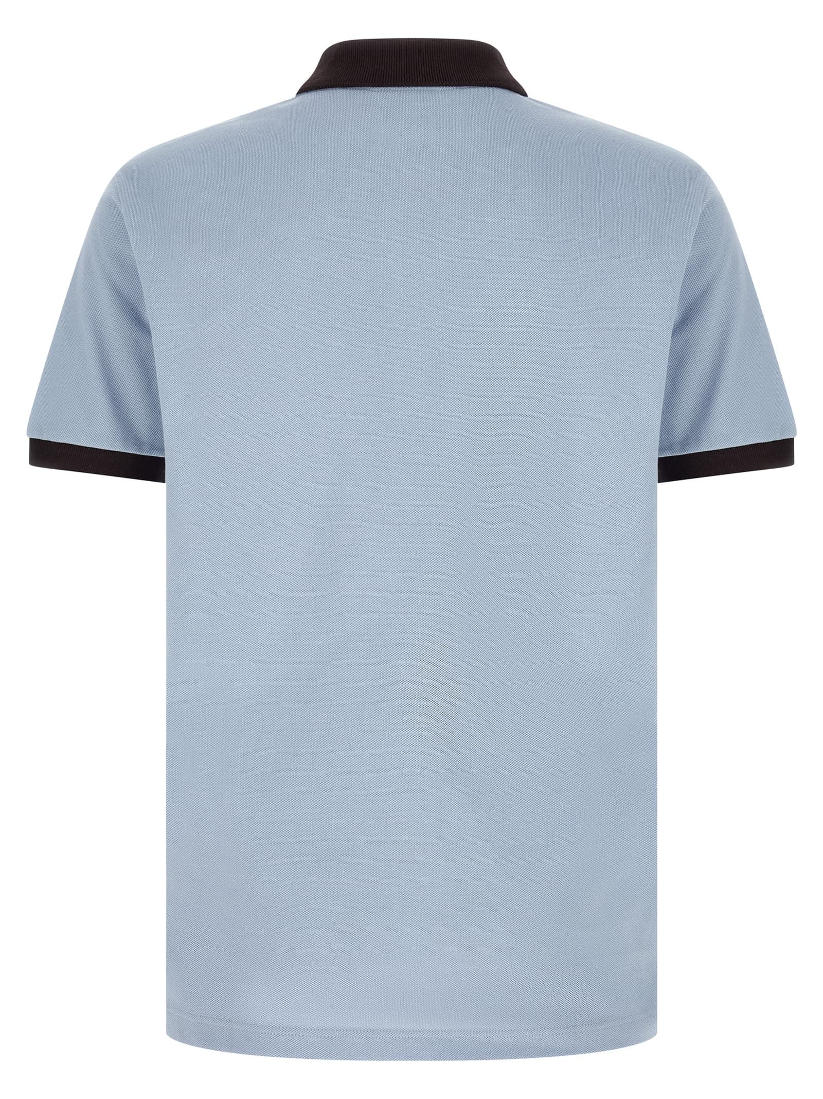 Logo patch polo shirt - мініатюра 2